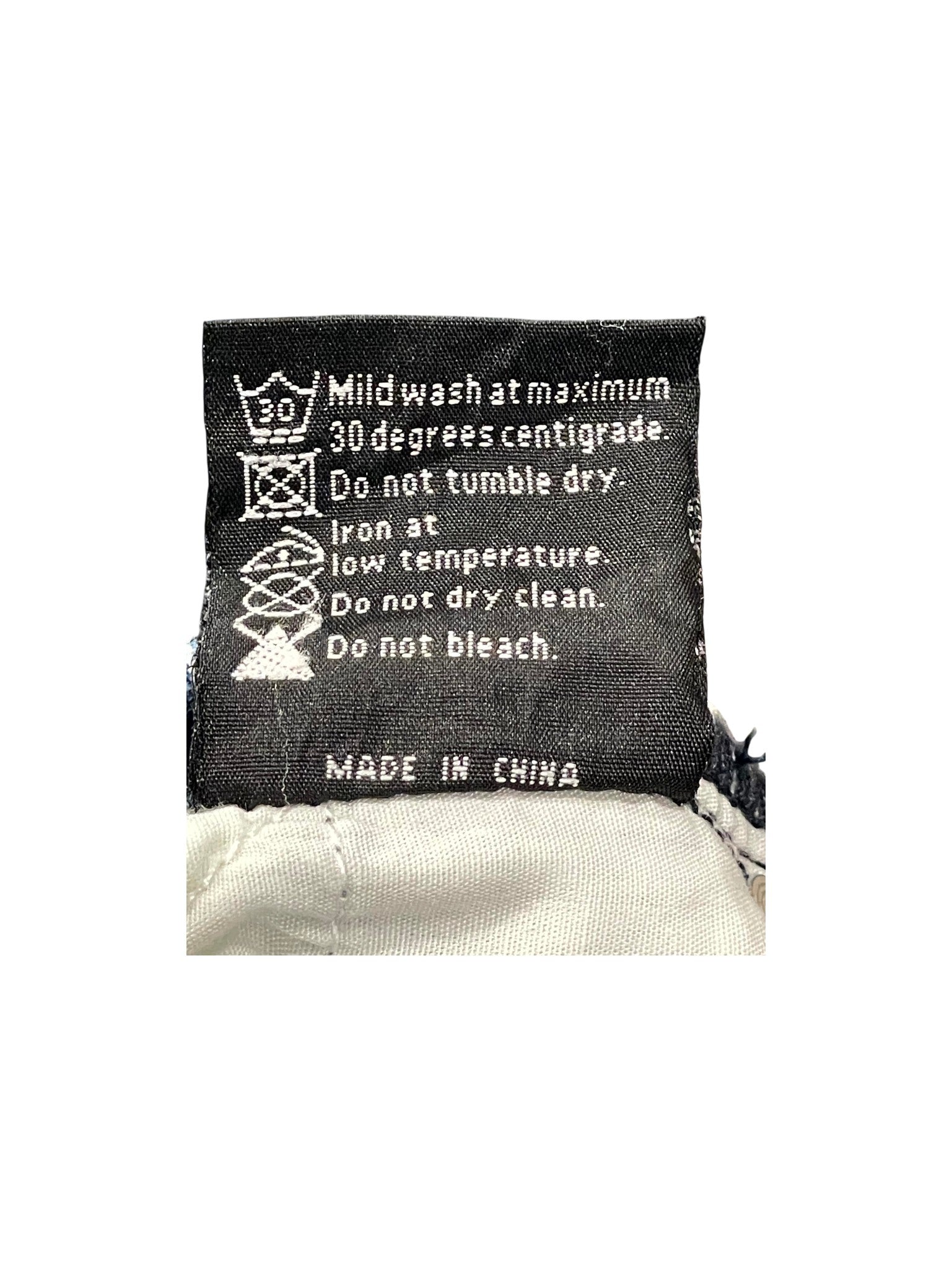Who Decides War Embroidered Side Logo Light Wash Jeans