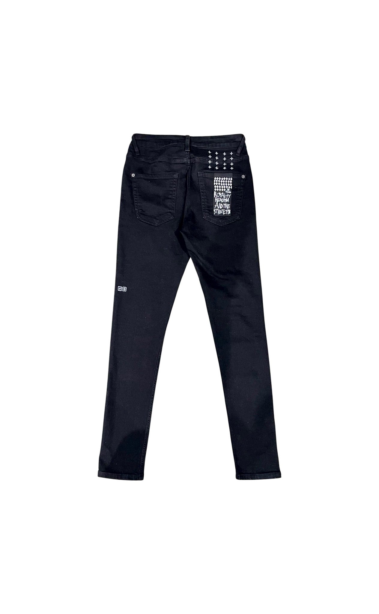 Ksubi Plain Black Jeans