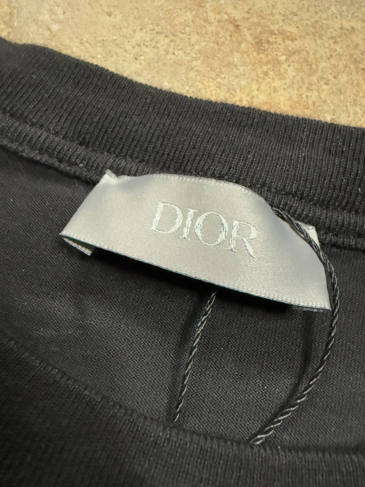 Dior Tee Black Atelier Used Small