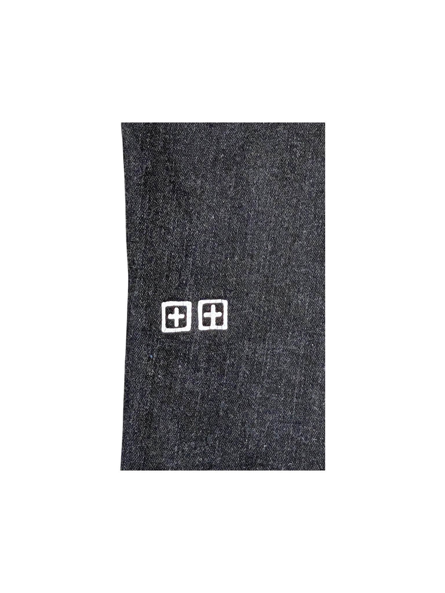 Ksubi Plain Black Wash Jeans