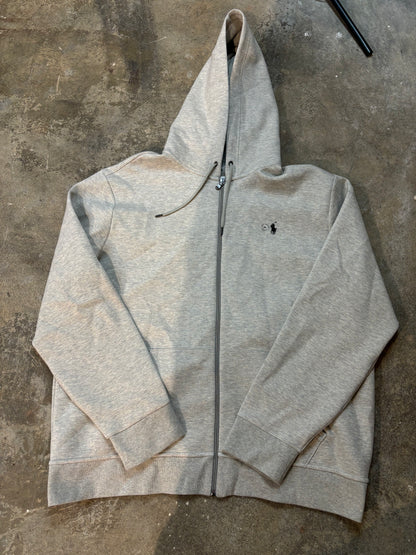 Polo Zip Up grey New XXL With Tags