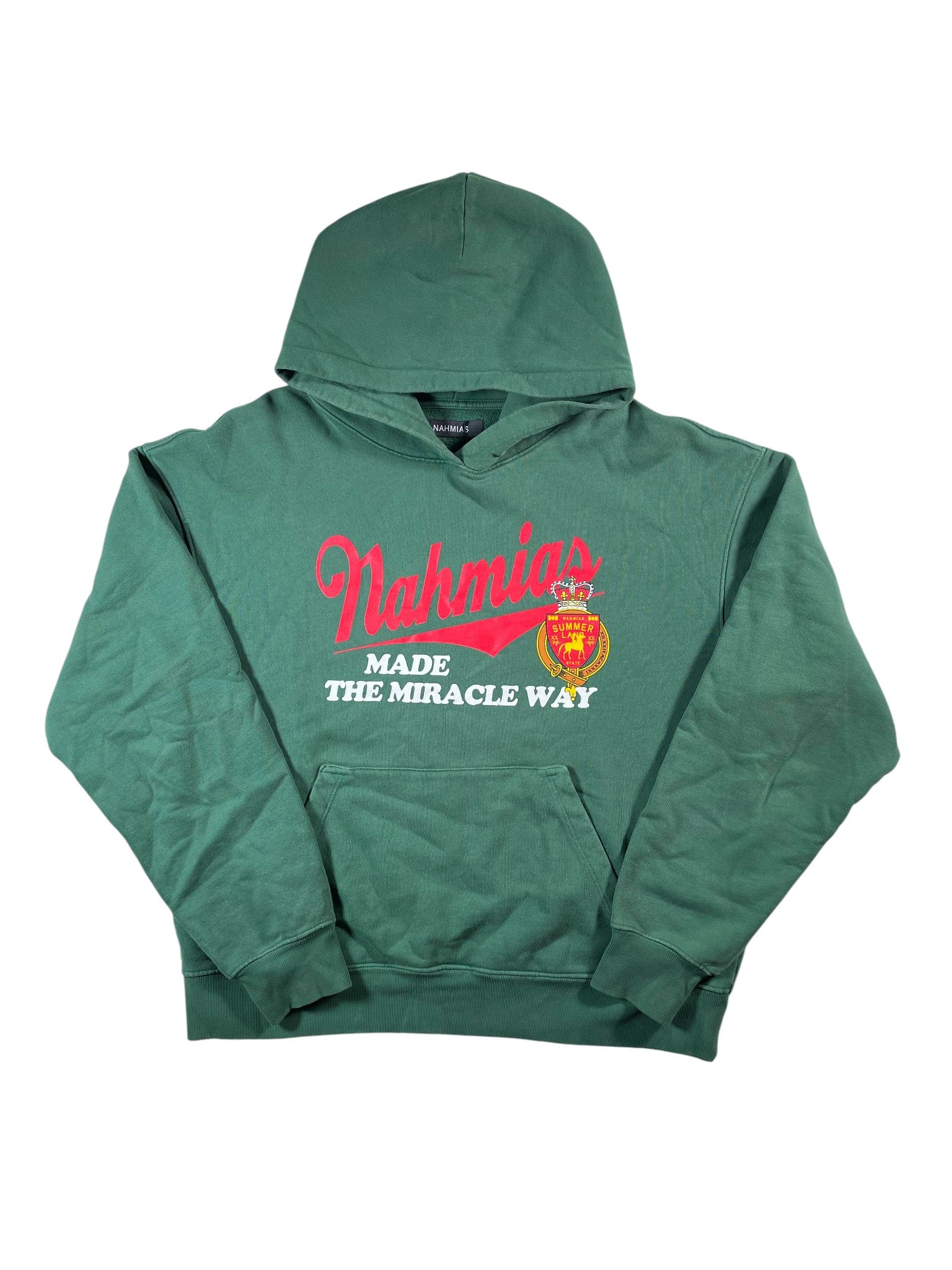 Nahmias 'Miracle Way' Green Hoodie