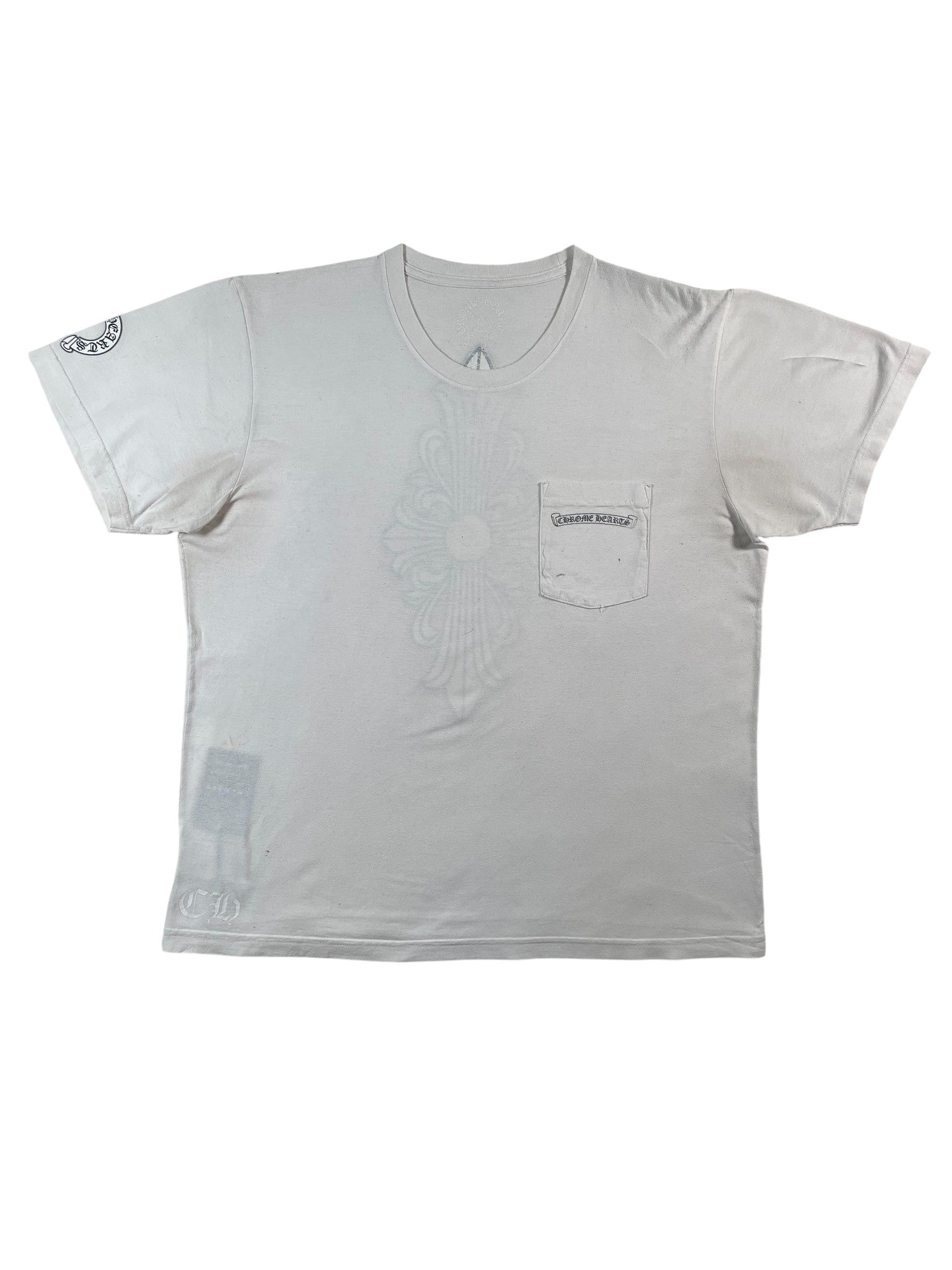Chrome Hearts 'Dagger' White Tee