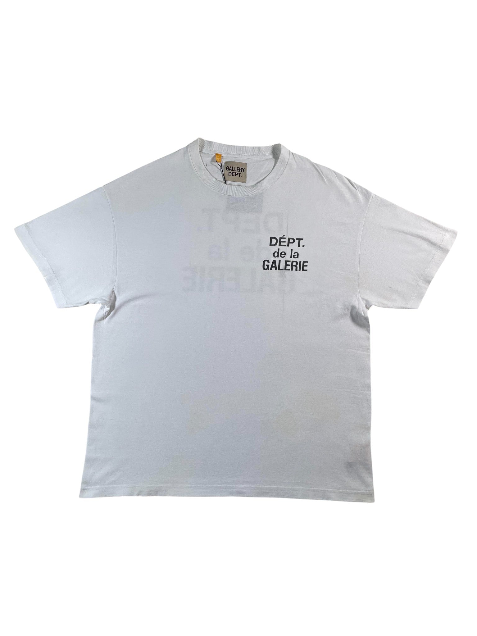 Gallery Dept White & Black French Tee