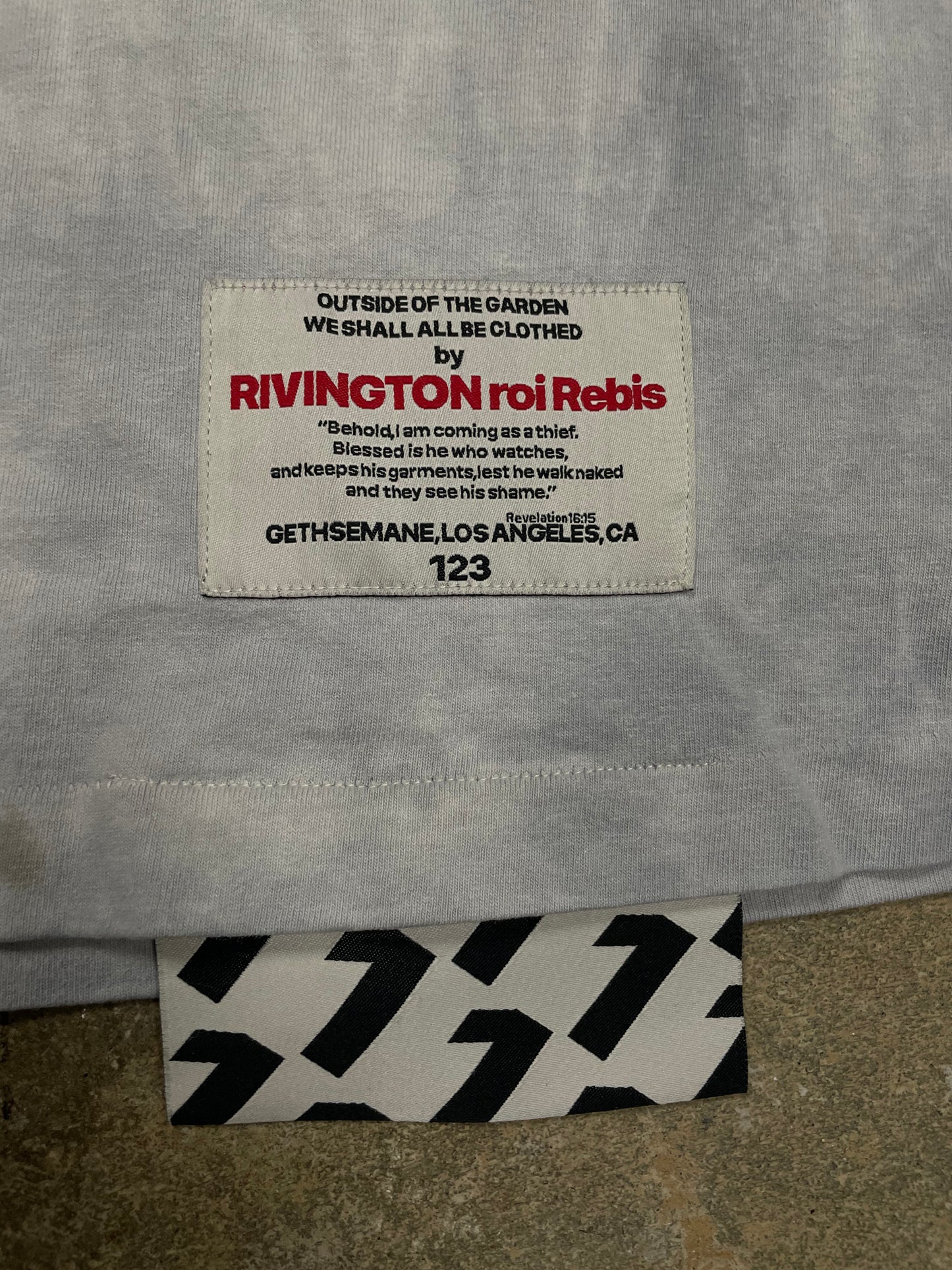 Rivington Tee Grey Used Small