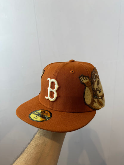 Jon Stan Boston Orange Cap
