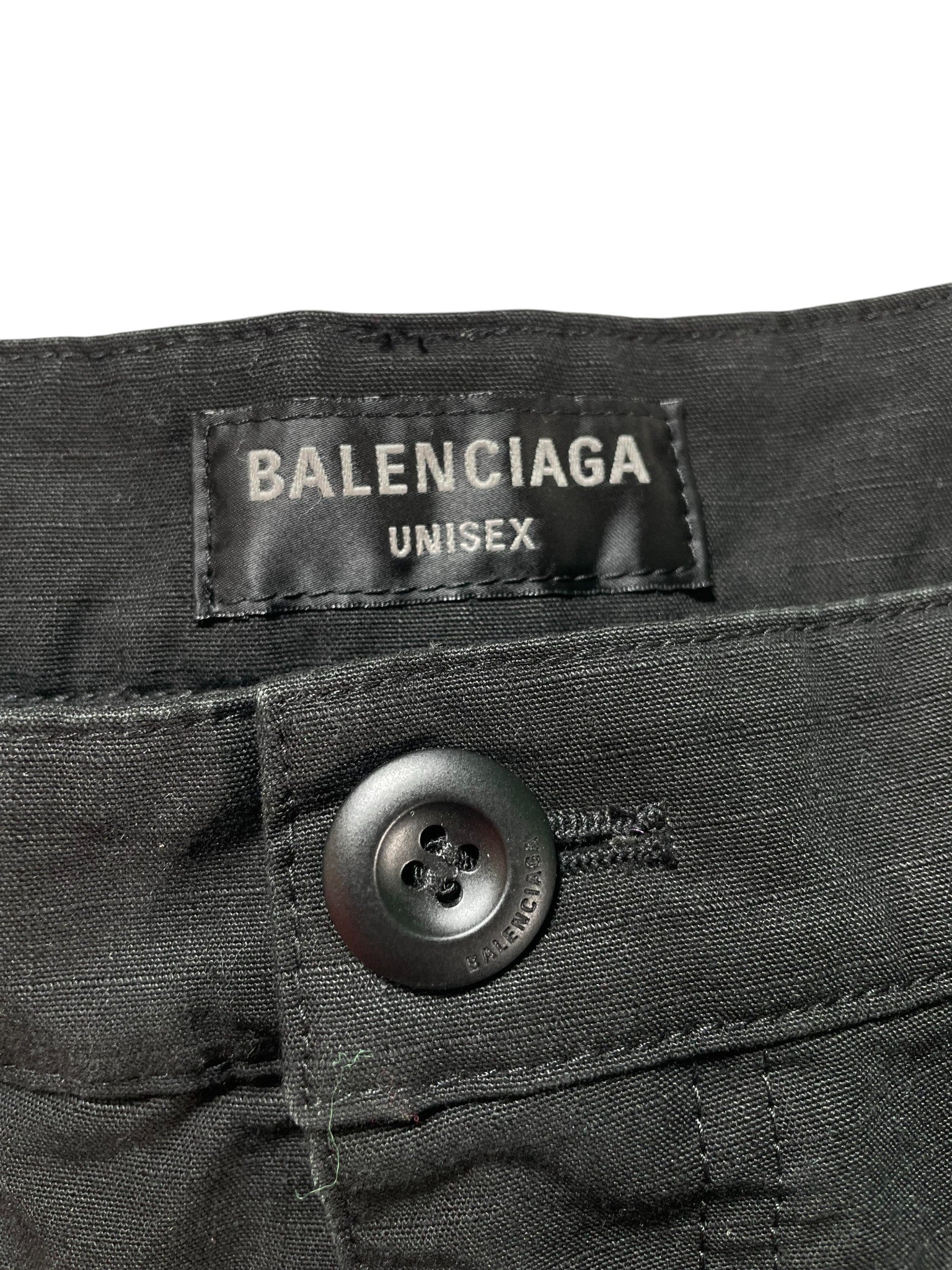 Balenciaga Black Cargo Pants