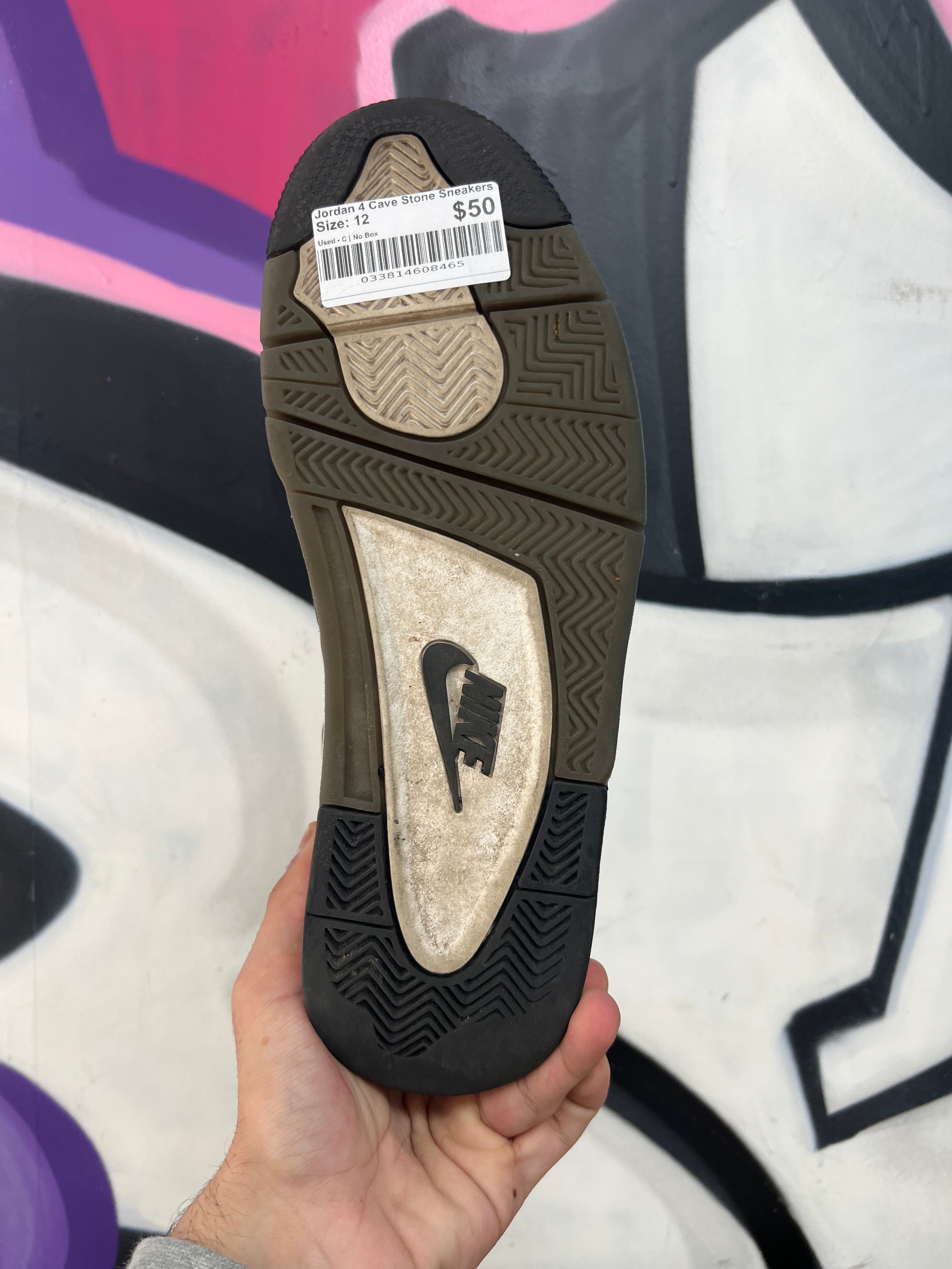 Jordan 4 Cave Stone Sneakers
