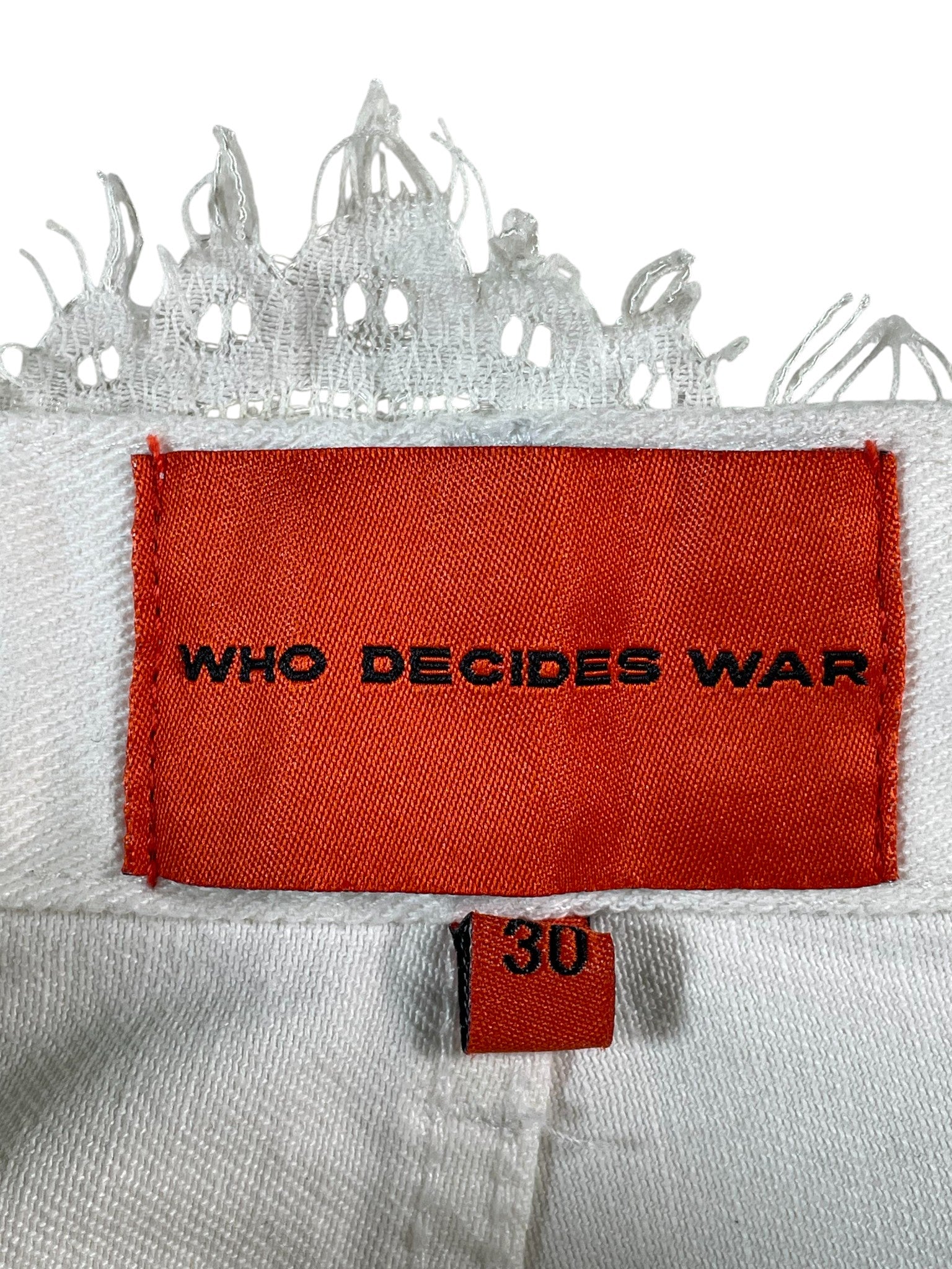 Who Decides War 'Weddin' White Jeans