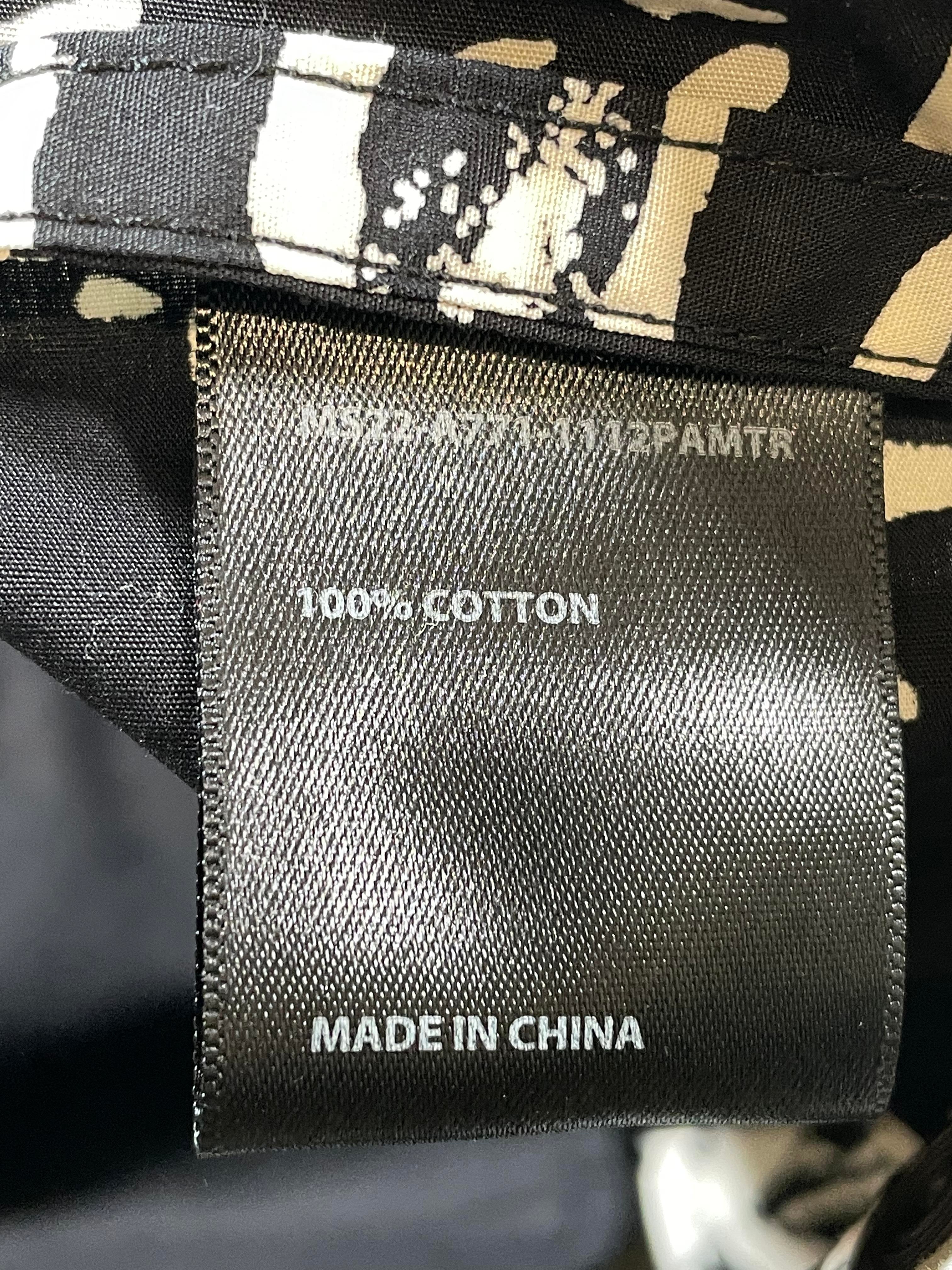 RTA Palm Black & White Pants