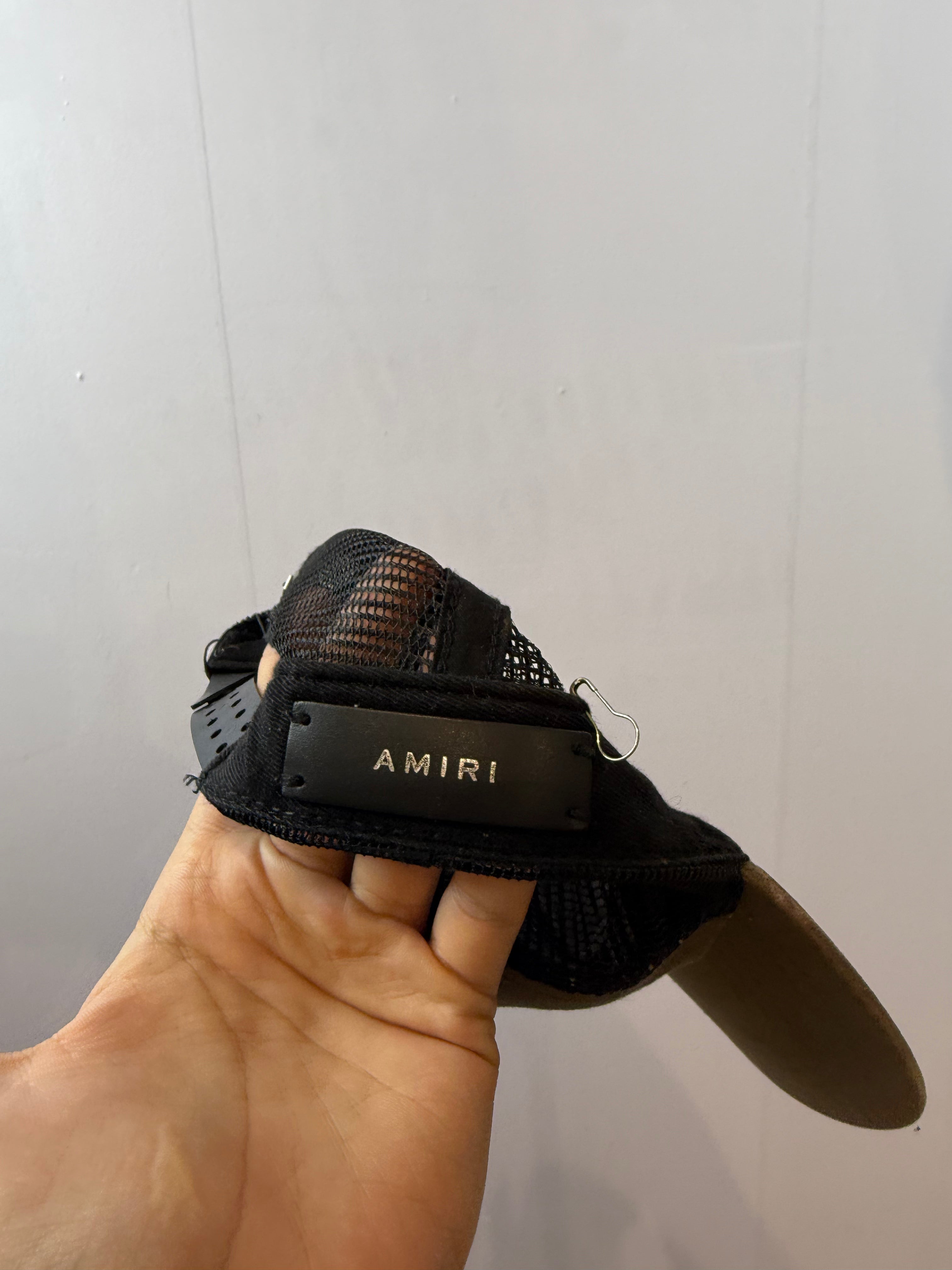 Amiri 3 Star Brown & Black Hat