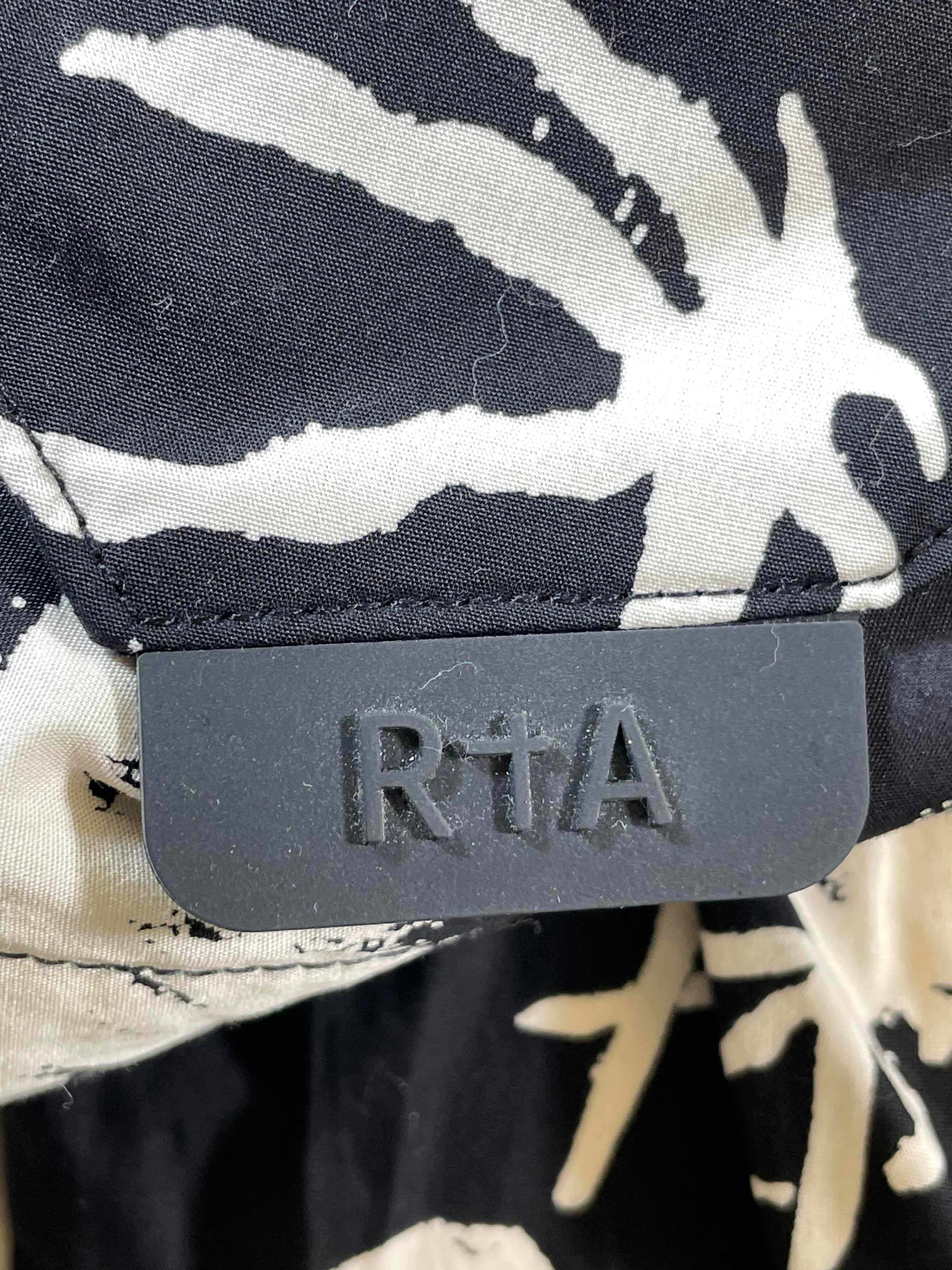 RTA Palm Black & White Pants