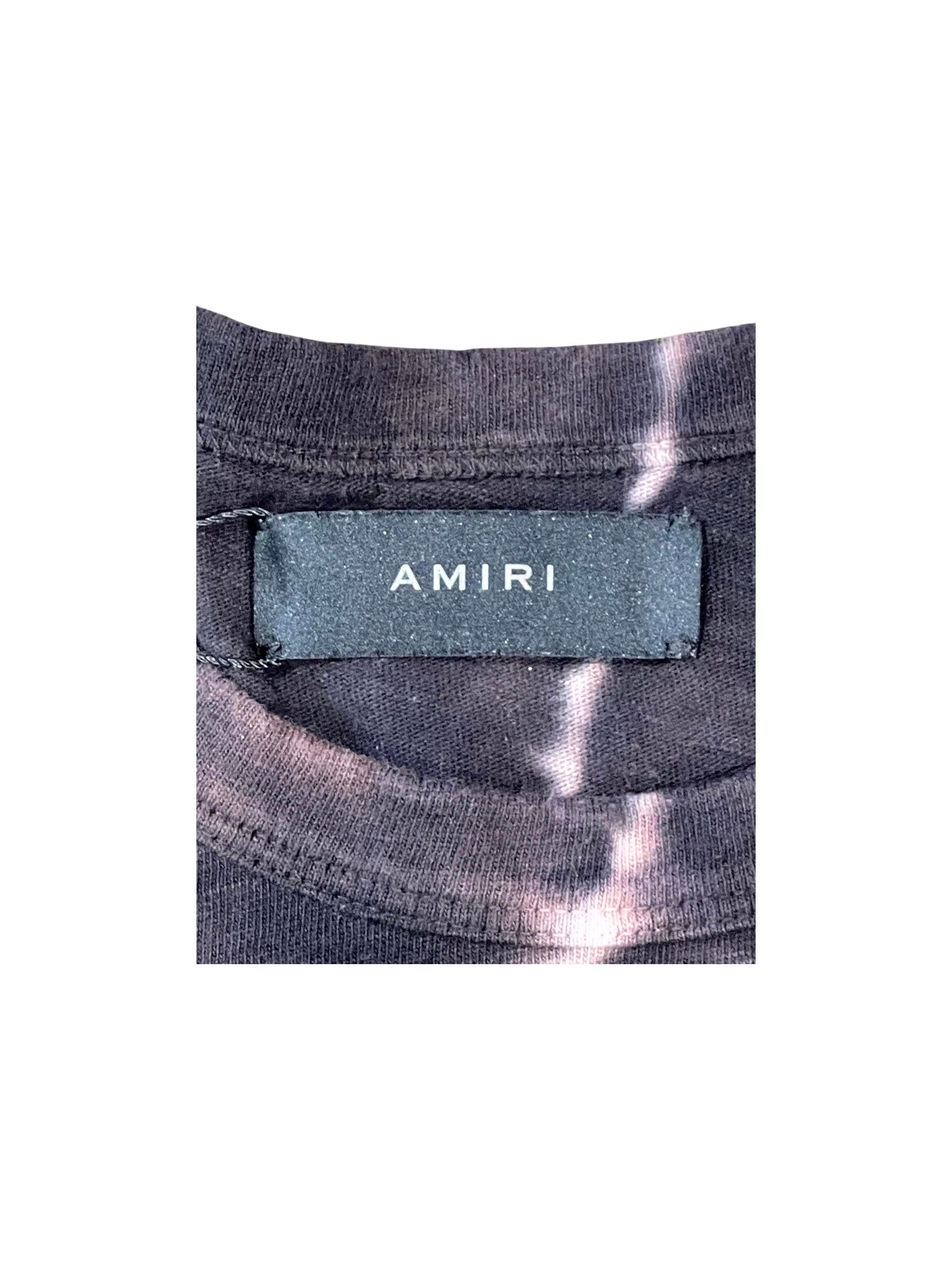 Amiri Tie Dye Plain Multicolor Tee