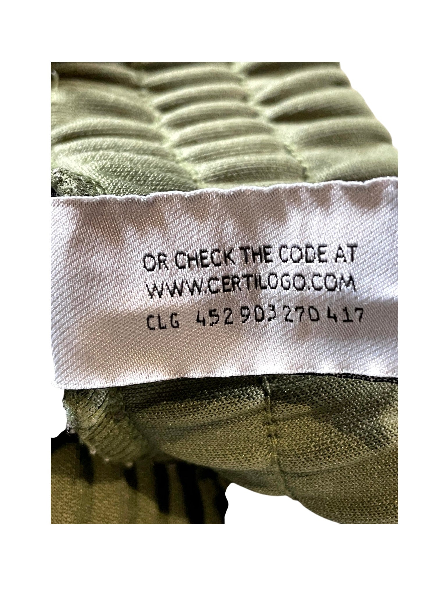 Palm Angels Olive & Purple Track Pants