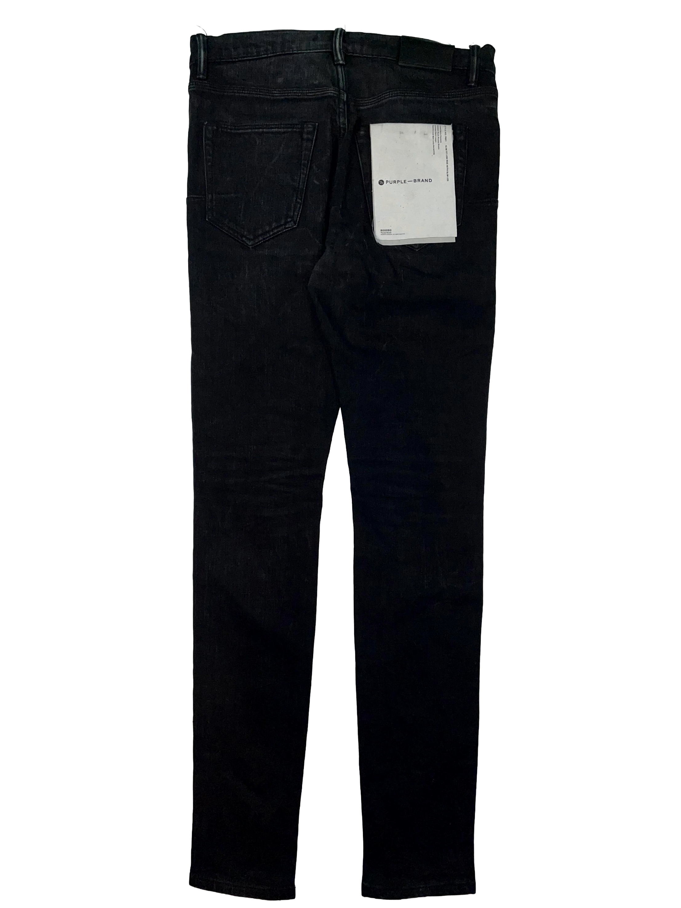 Purple Black Jeans