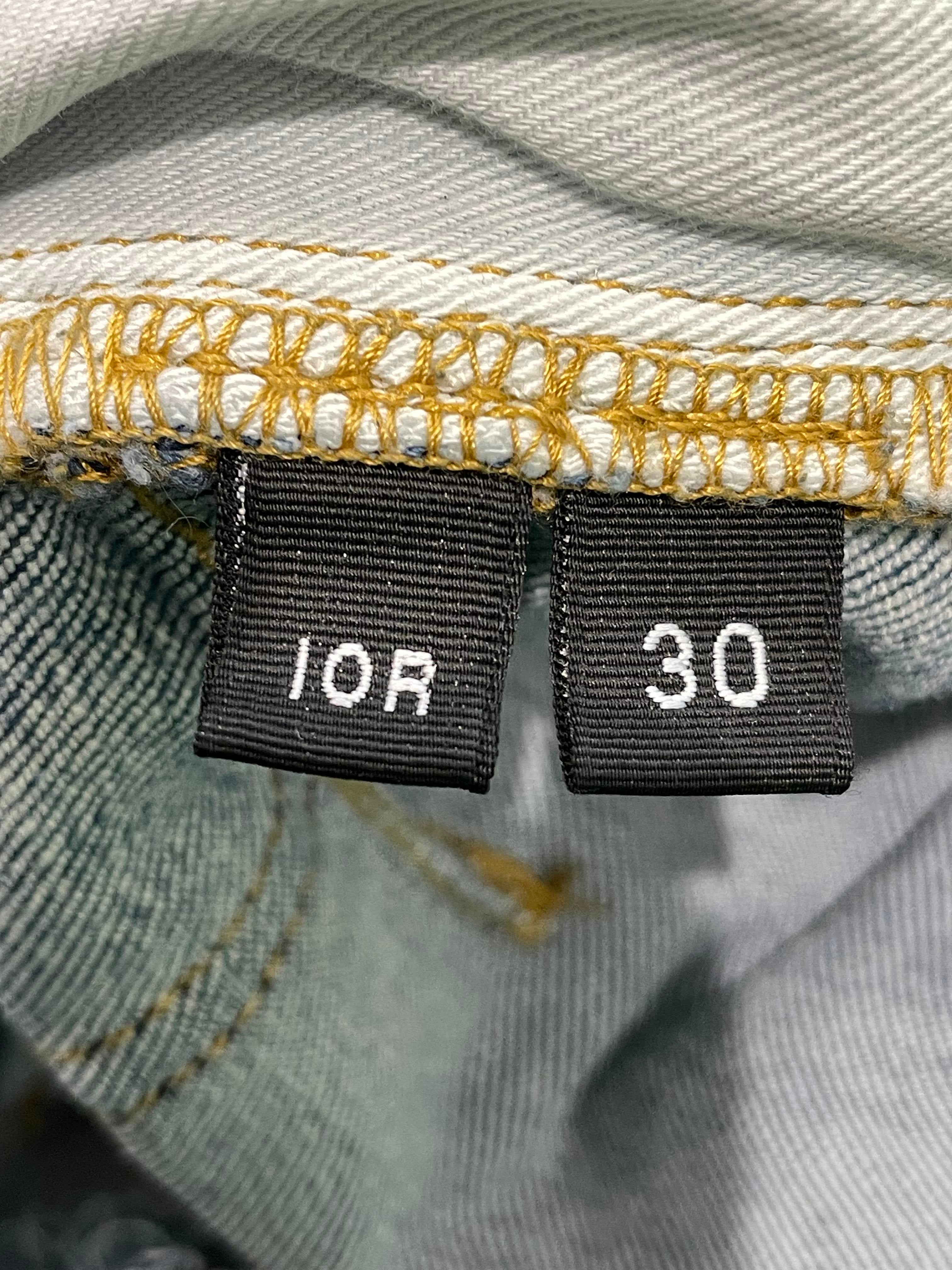 Purple Brand "Stitches" Light Wash Blue Jeans