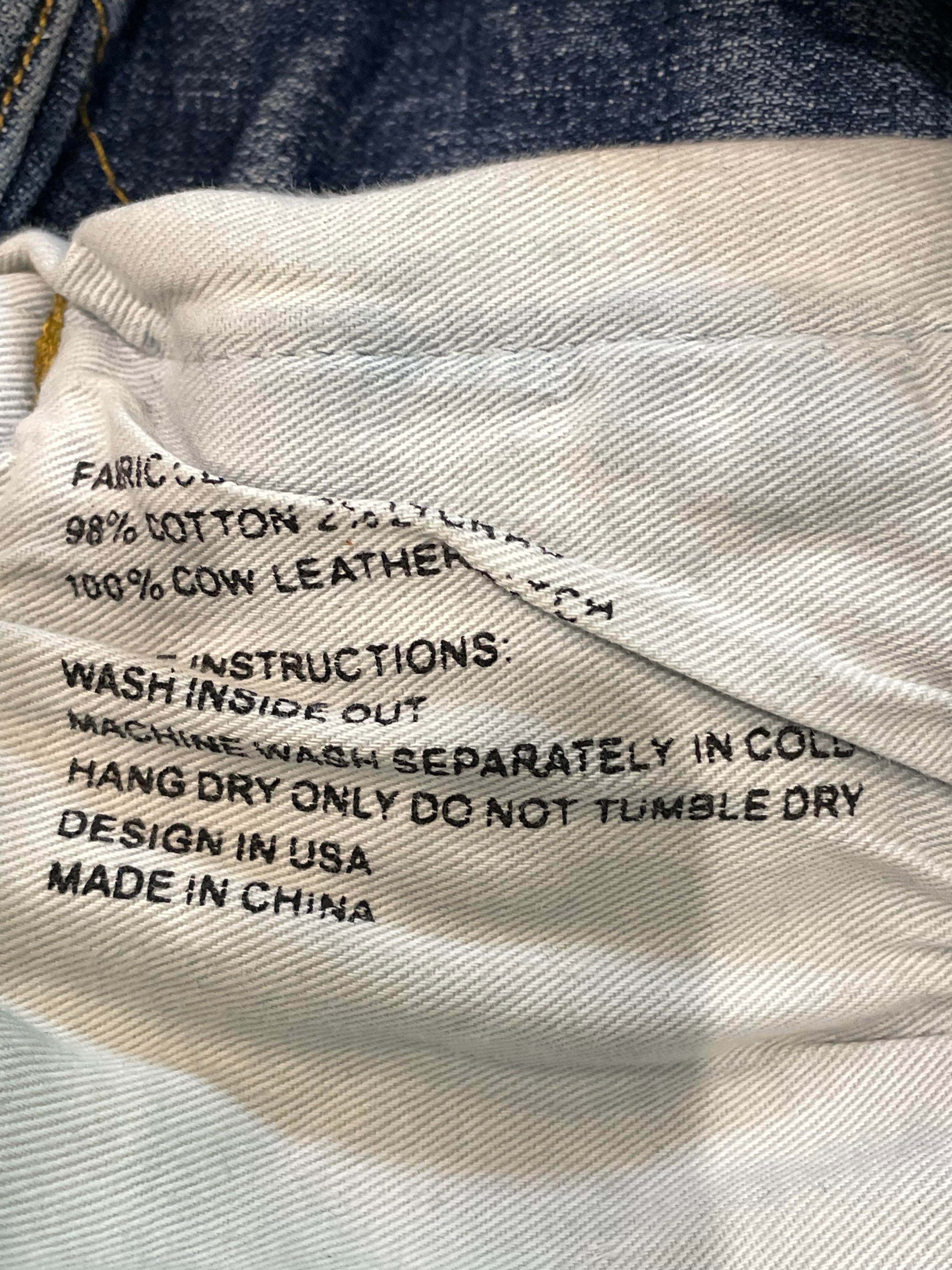 Purple Brand "Stitches" Light Wash Blue Jeans