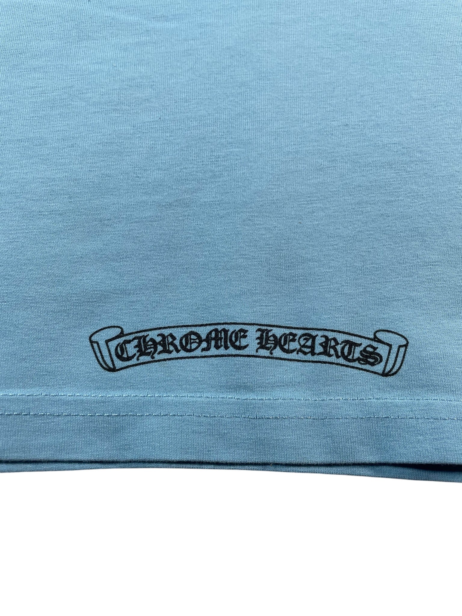 Chrome Hearts 'Miami Art Basel Vine Dagger' Baby Blue Tee