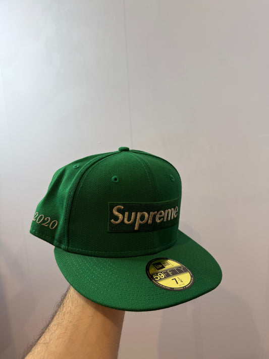 Supreme Box Logo Green Cap