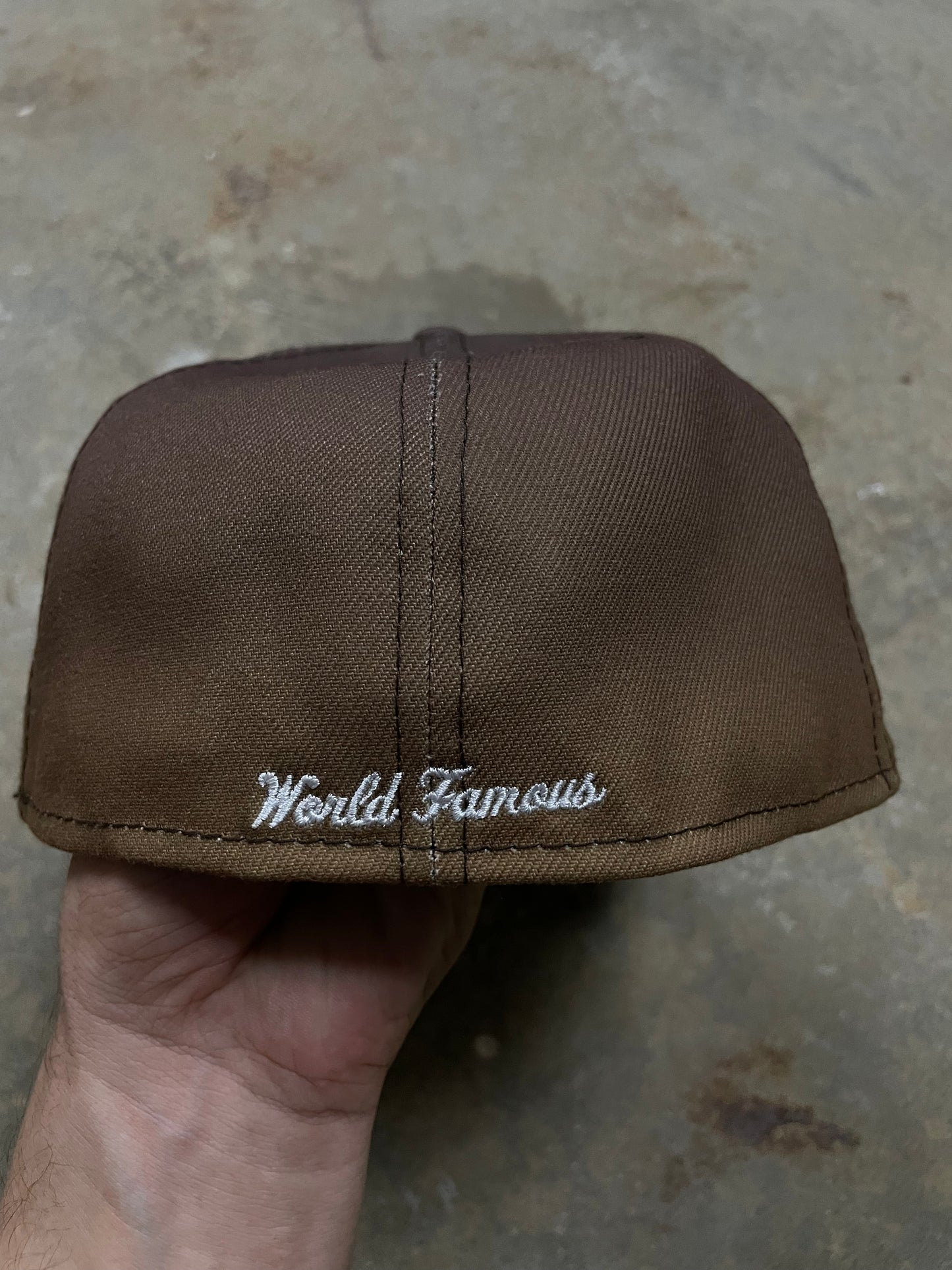 Supreme New Era Fitted Brown New 7 3/8