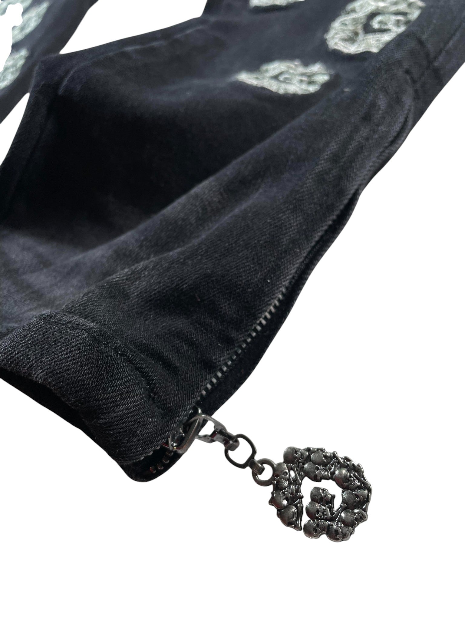 Godspeed Black Wash Floral G-Patch Jeans