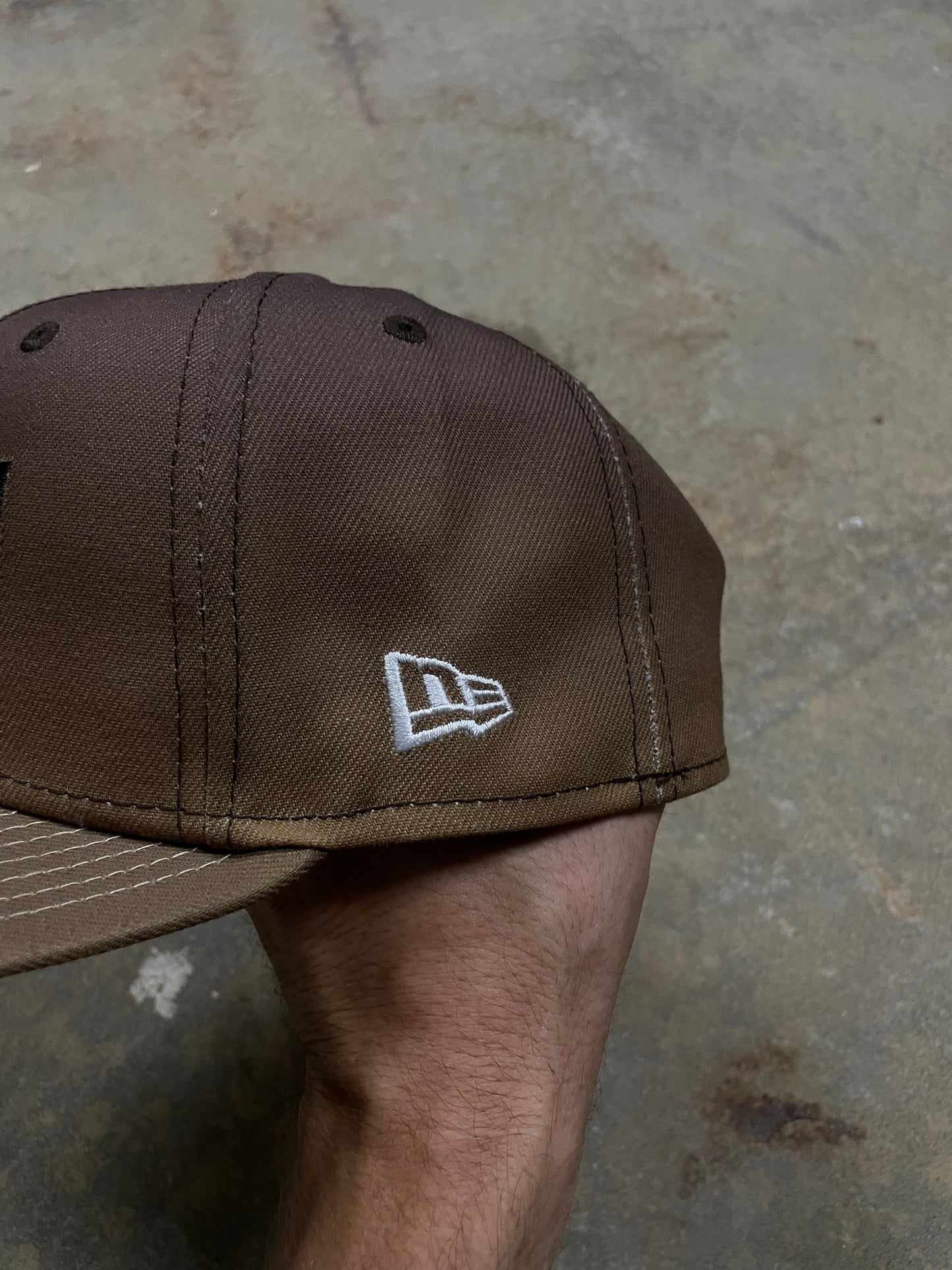 Supreme New Era Fitted Brown New 7 3/8