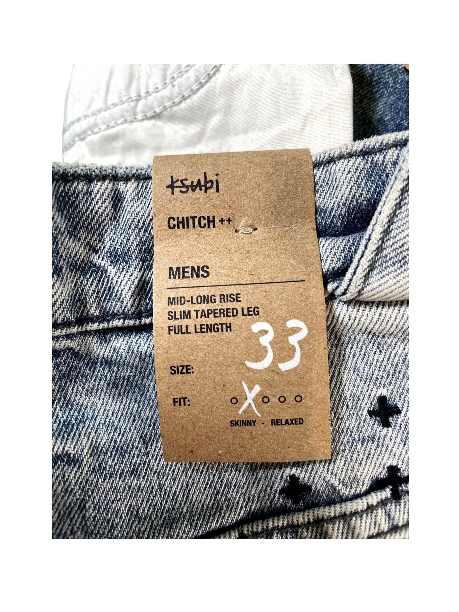 Ksubi Bleach Wash Jeans