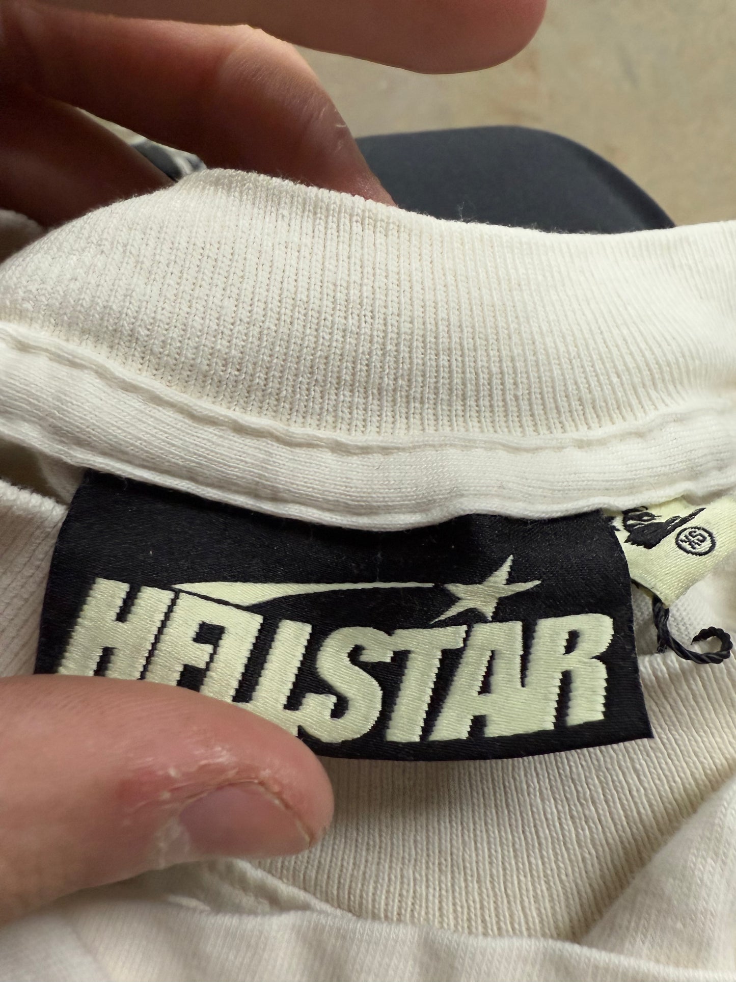 Hellstar Paradise Tee Cream Black Used XS