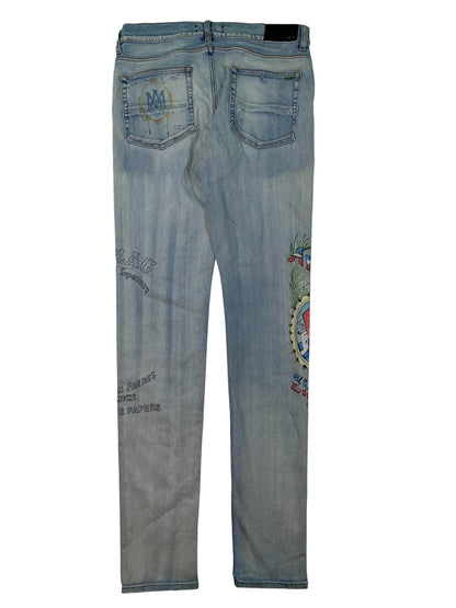 Amiri Thrasher Zig Zag Jeans