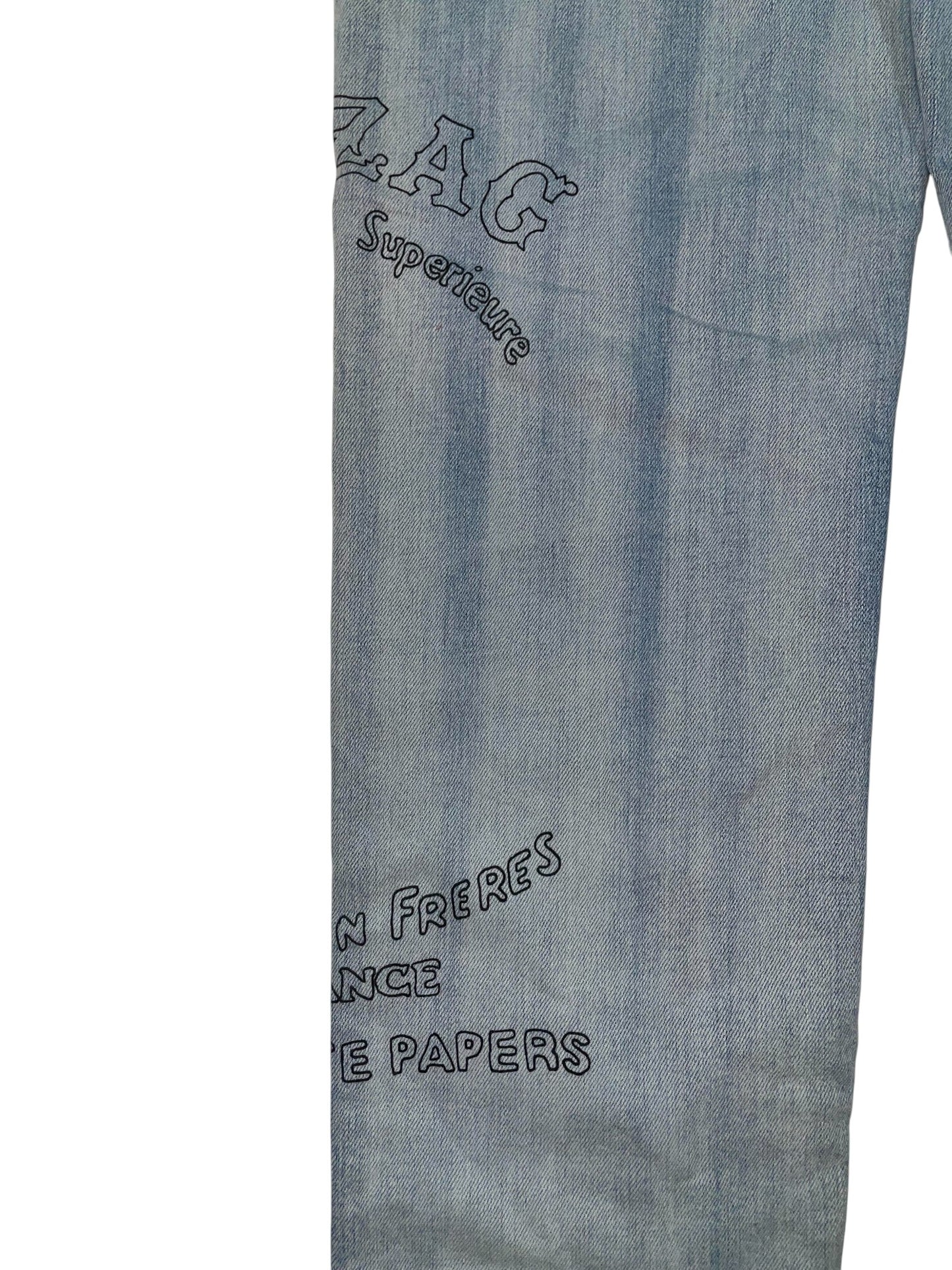 Amiri Thrasher Zig Zag Jeans
