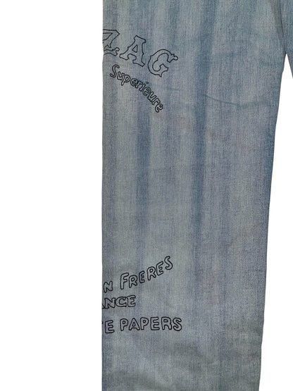 Amiri Thrasher Zig Zag Jeans