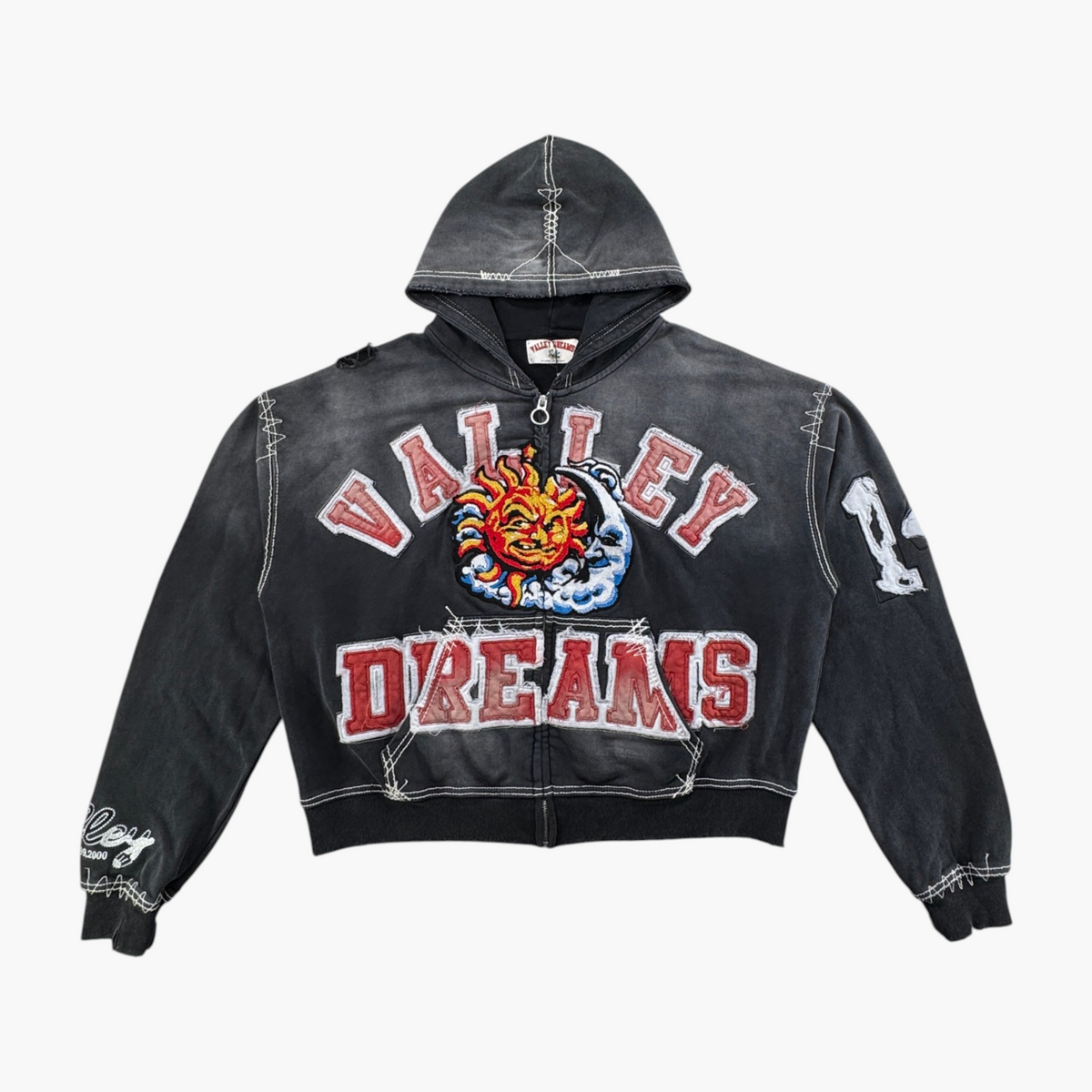 Vale 'Sunny' Black Zip Up