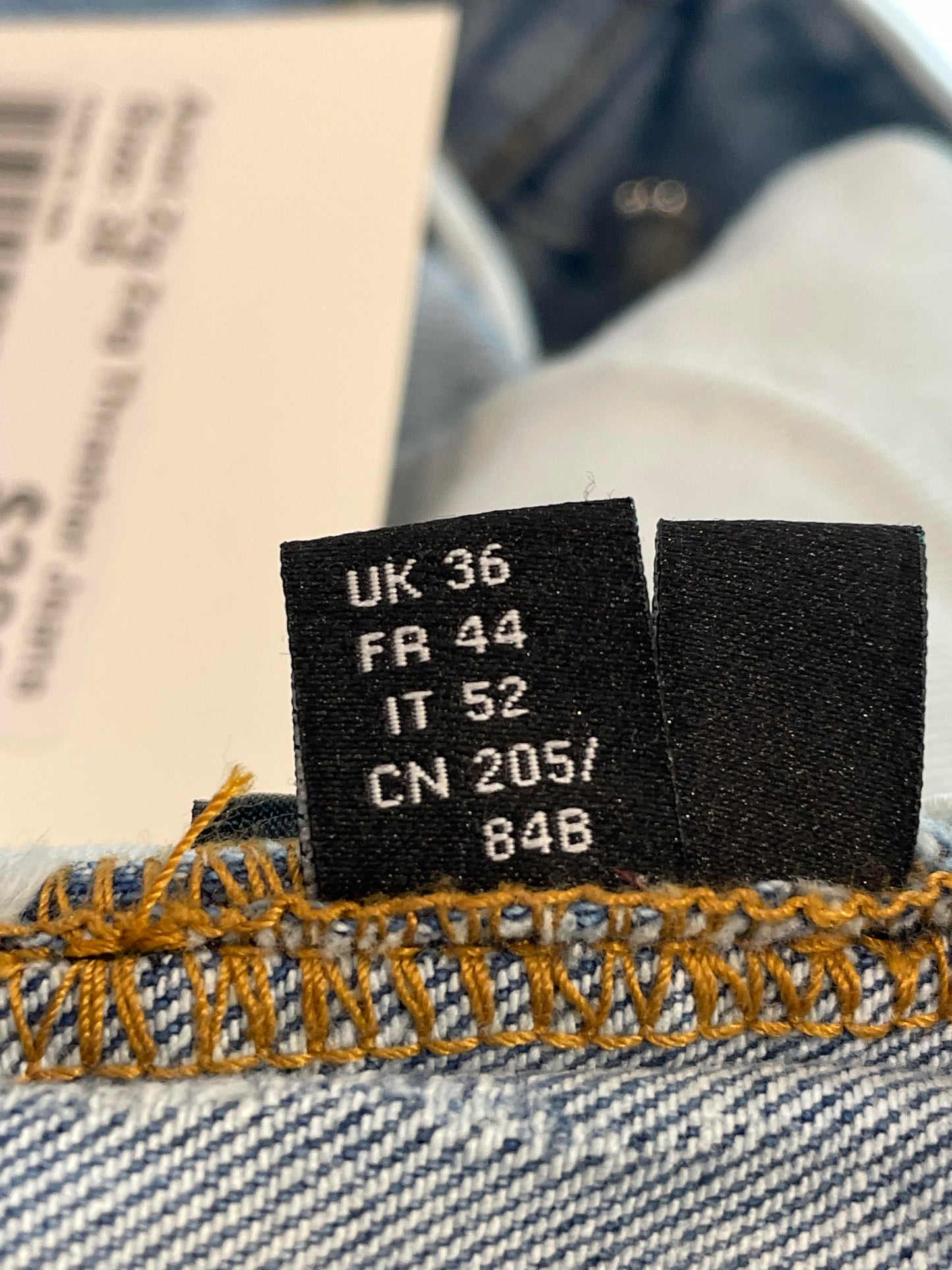 Amiri Thrasher Zig Zag Jeans