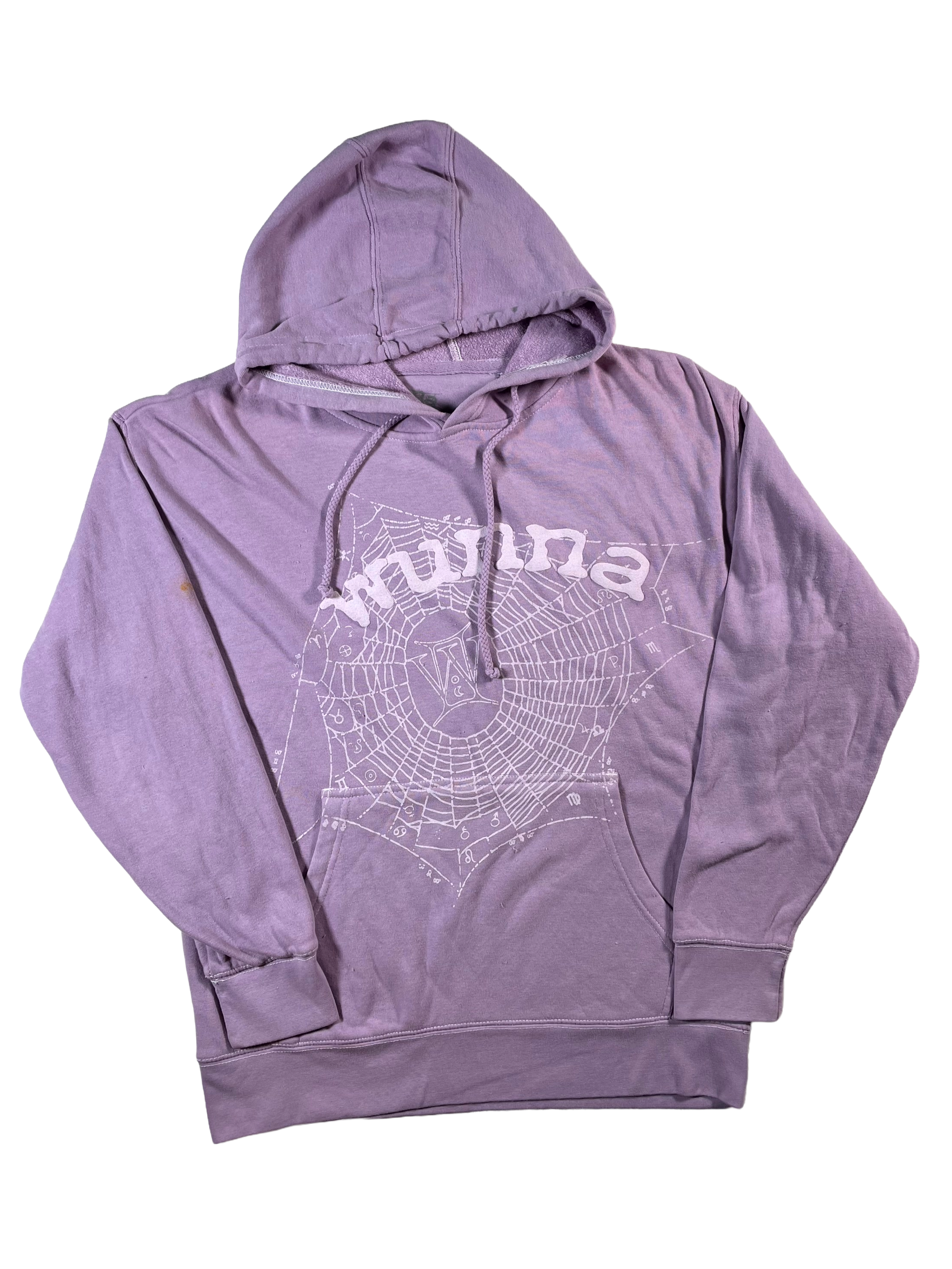 Sp5der Wunna Purple Hoodie