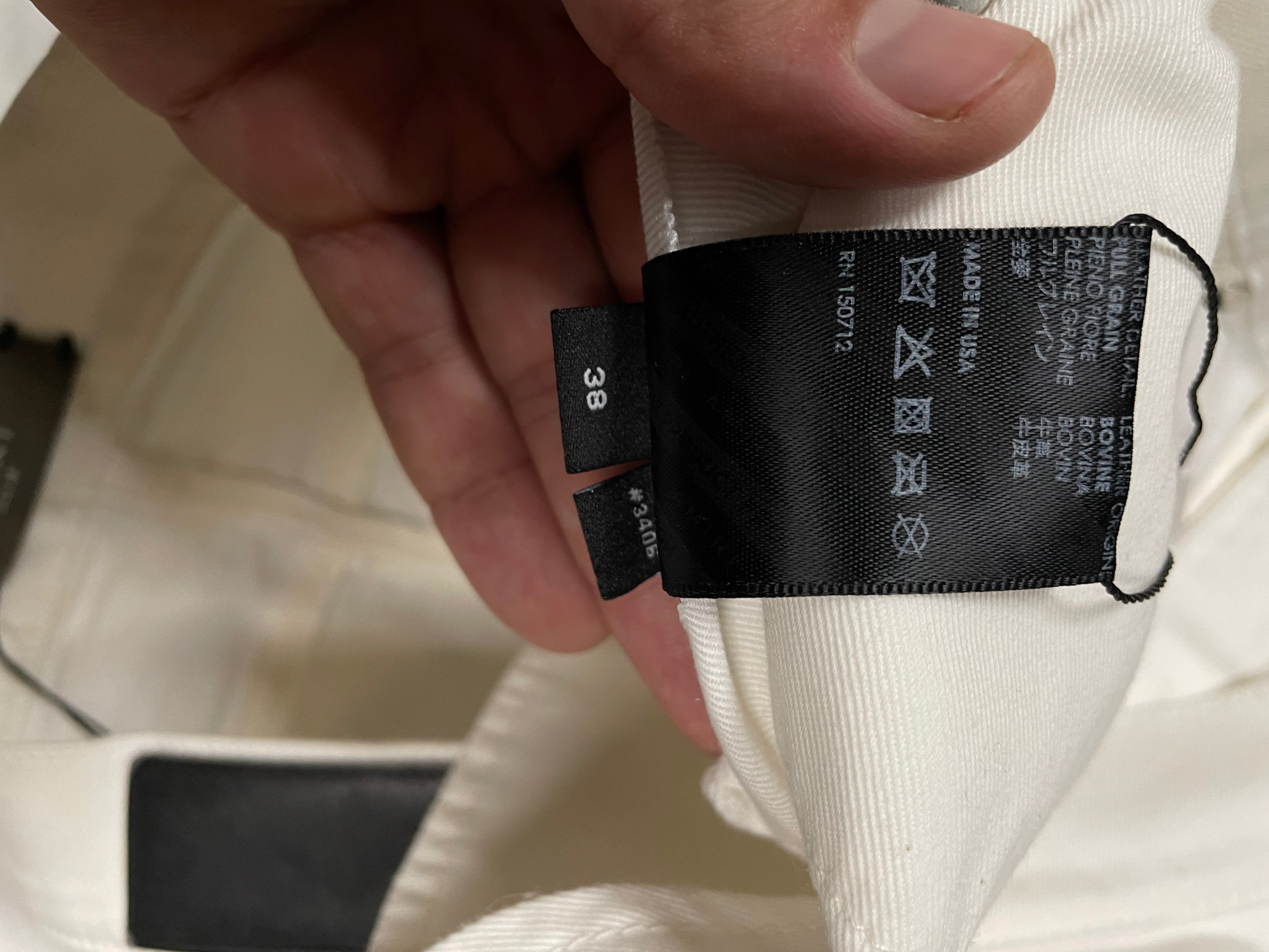 Amiri MX1 White White 38 Used