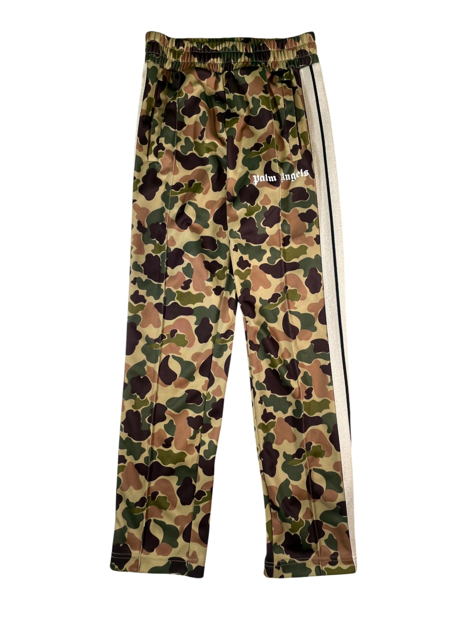 Palm Angels Camo Striped Multicolor Track Pants