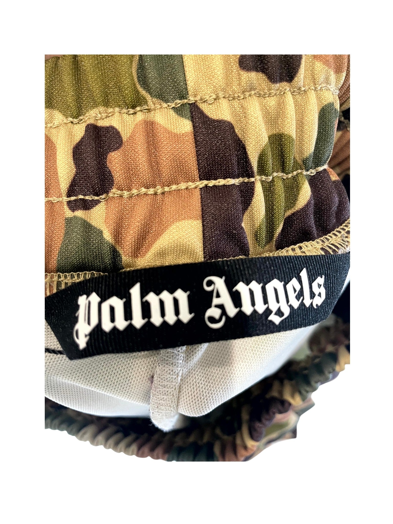 Palm Angels Camo Striped Multicolor Track Pants
