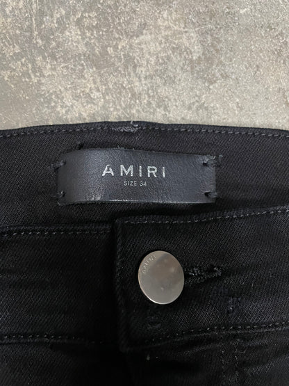 Amiri Jeans Black White Stripe 34 Used