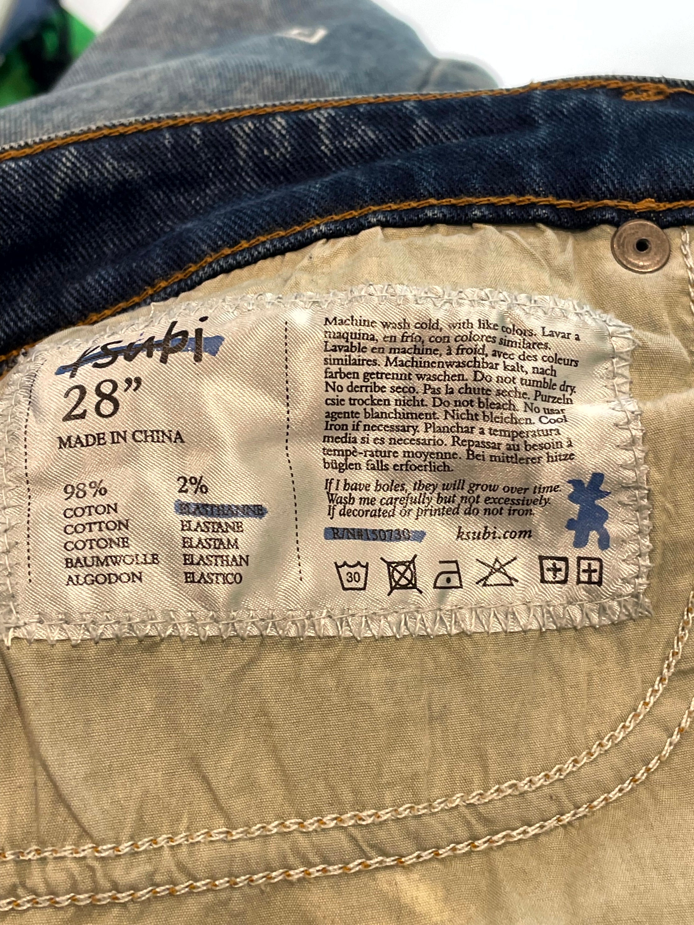 Ksubi Light Wash Jeans