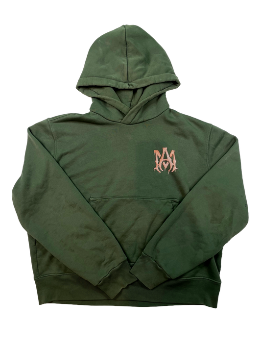 Amiri MA Green & Orange Hoodie