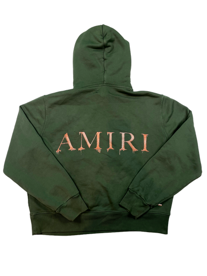 Amiri MA Green & Orange Hoodie