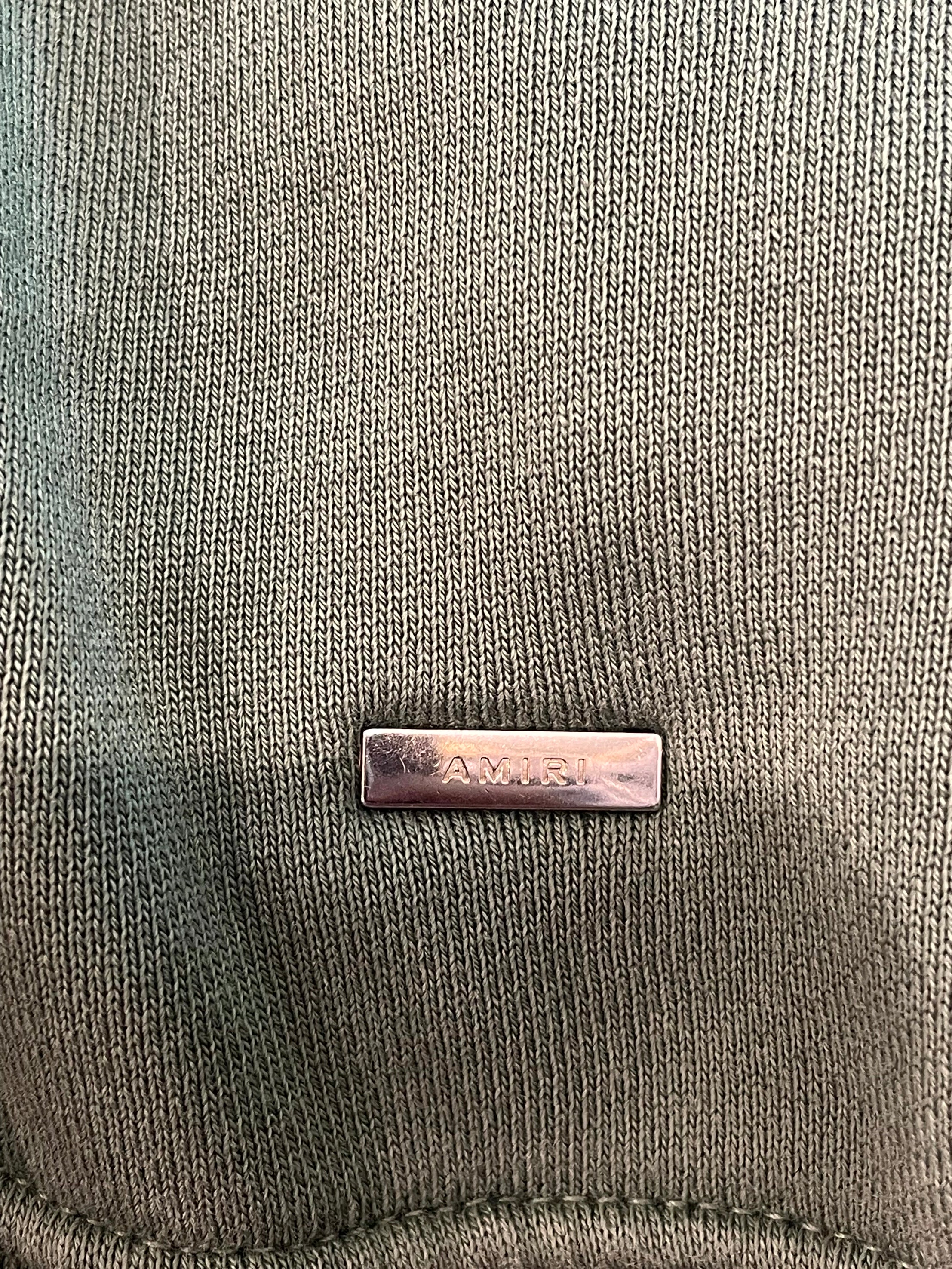 Amiri MA Green & Orange Hoodie