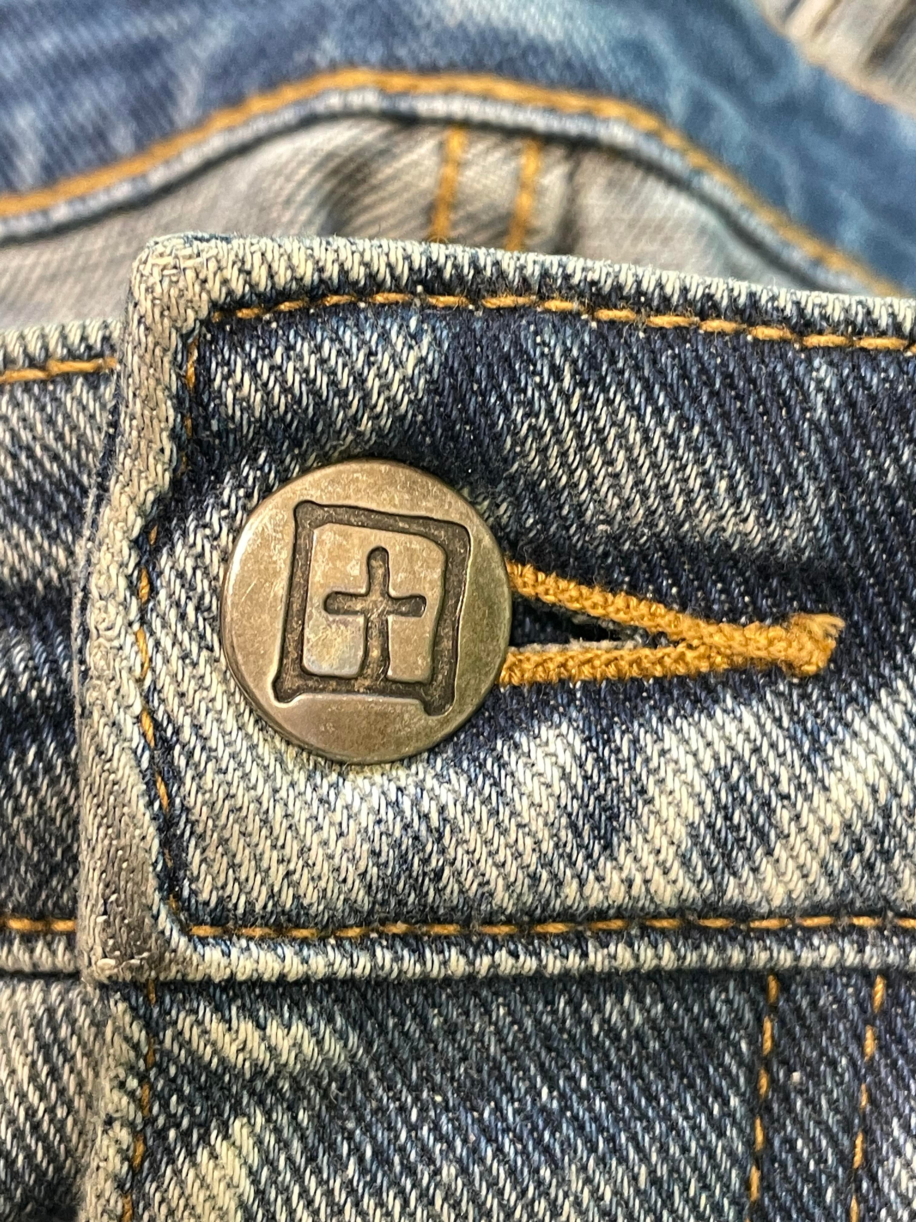 Ksubi "Van Winkle Half Way" Light Wash Blue Jeans