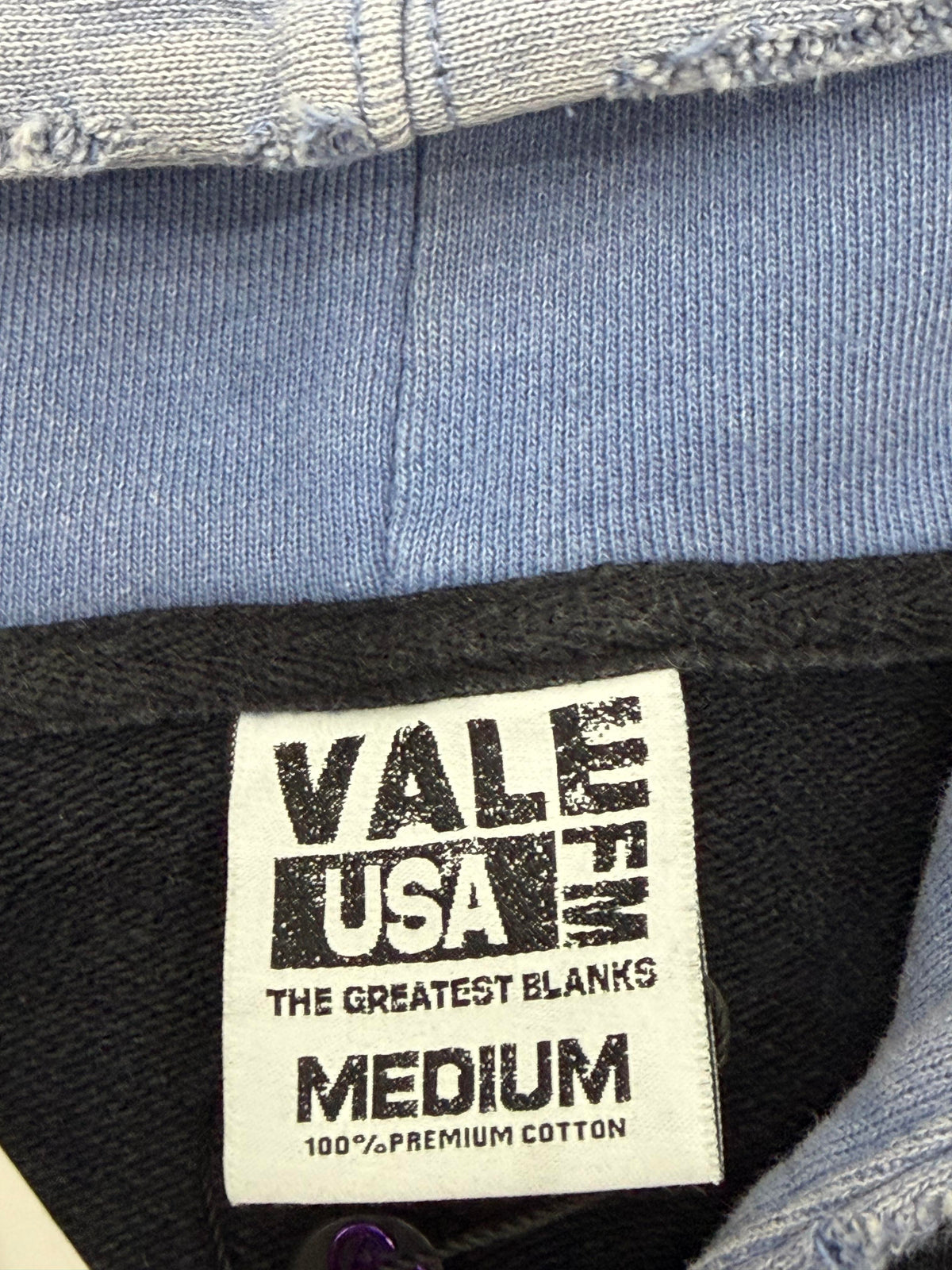 Vale 14 Blue & Red Zip Up