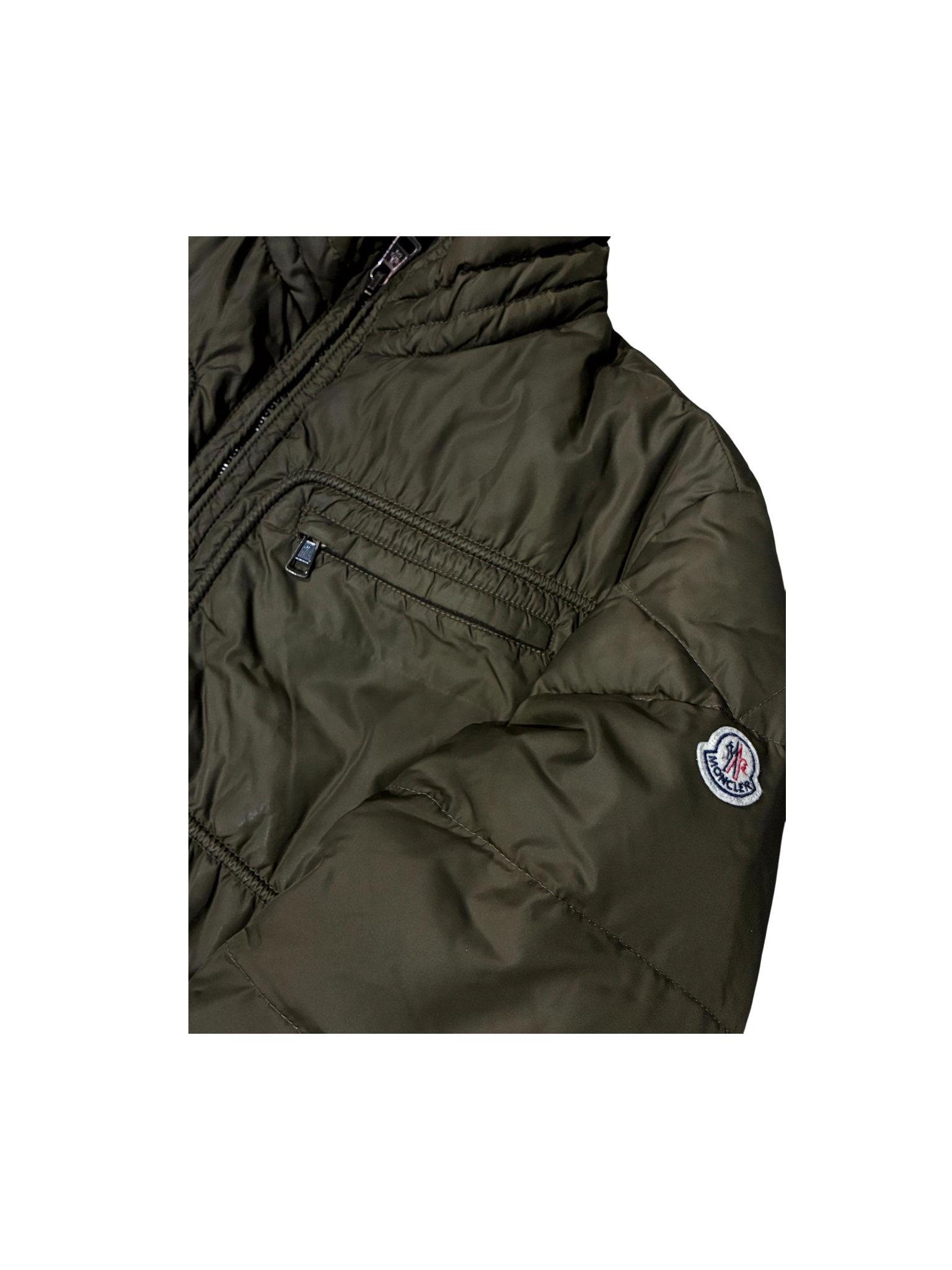 Moncler Puffer Olive Jacket