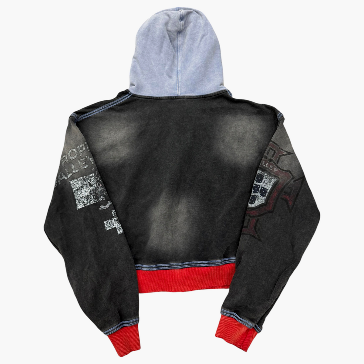 Vale 14 Blue & Red Zip Up
