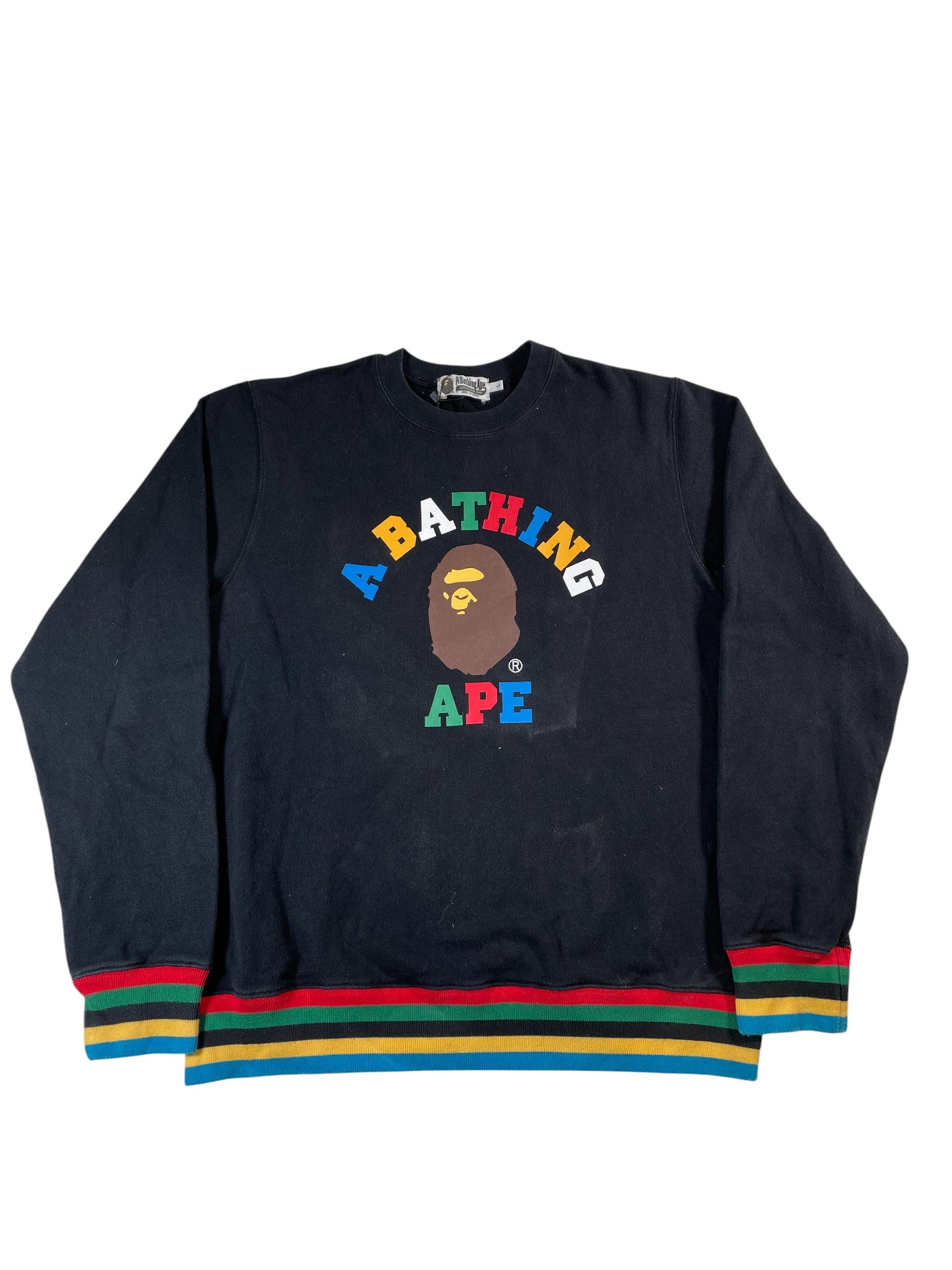BAPE ABA Black Multi Sweatshirt