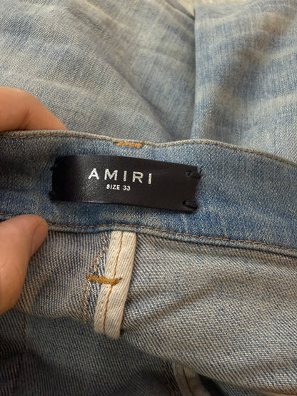 Amiri Vintage Wash Blue Jeans
