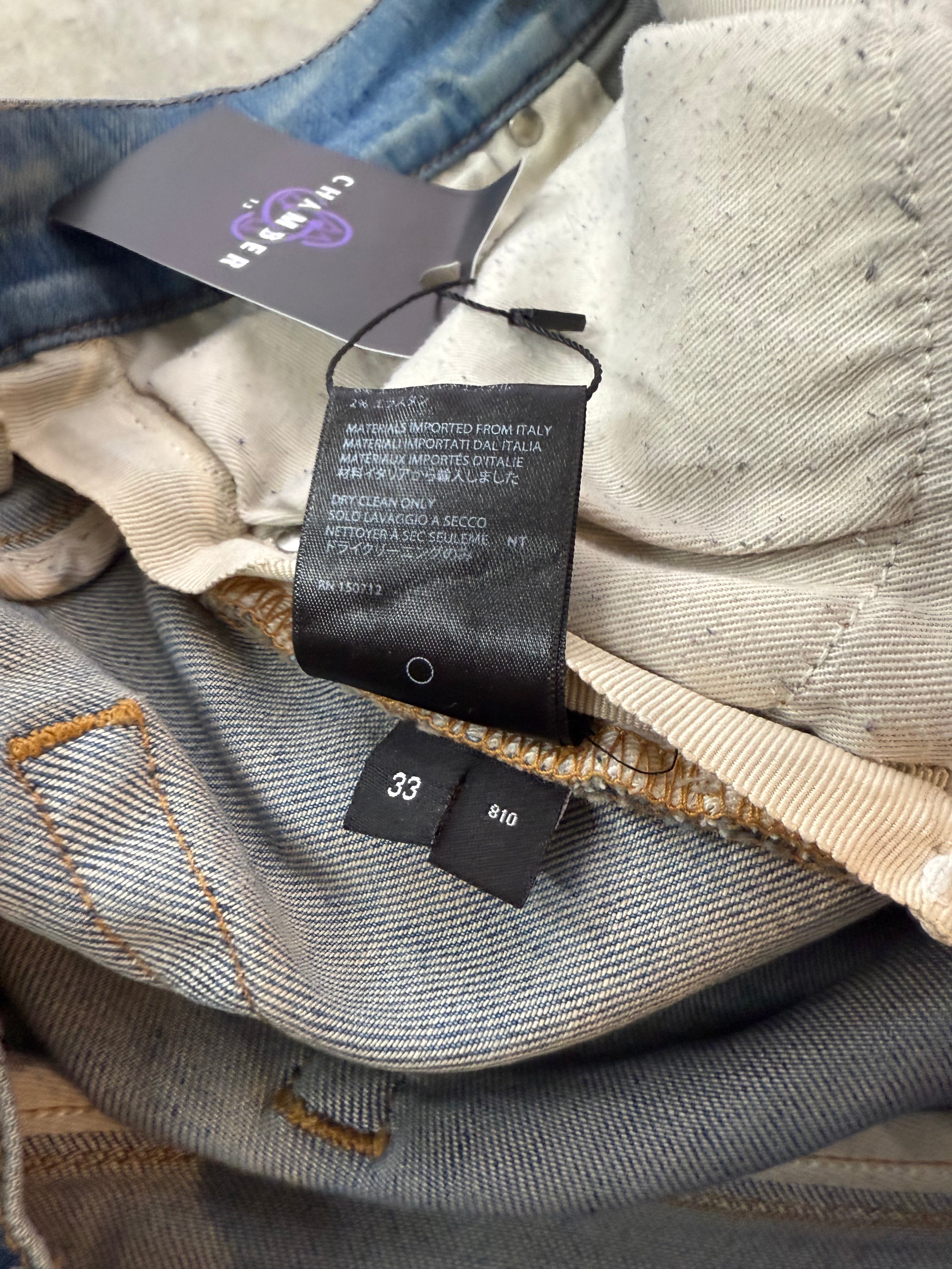 Amiri Vintage Wash Blue Jeans