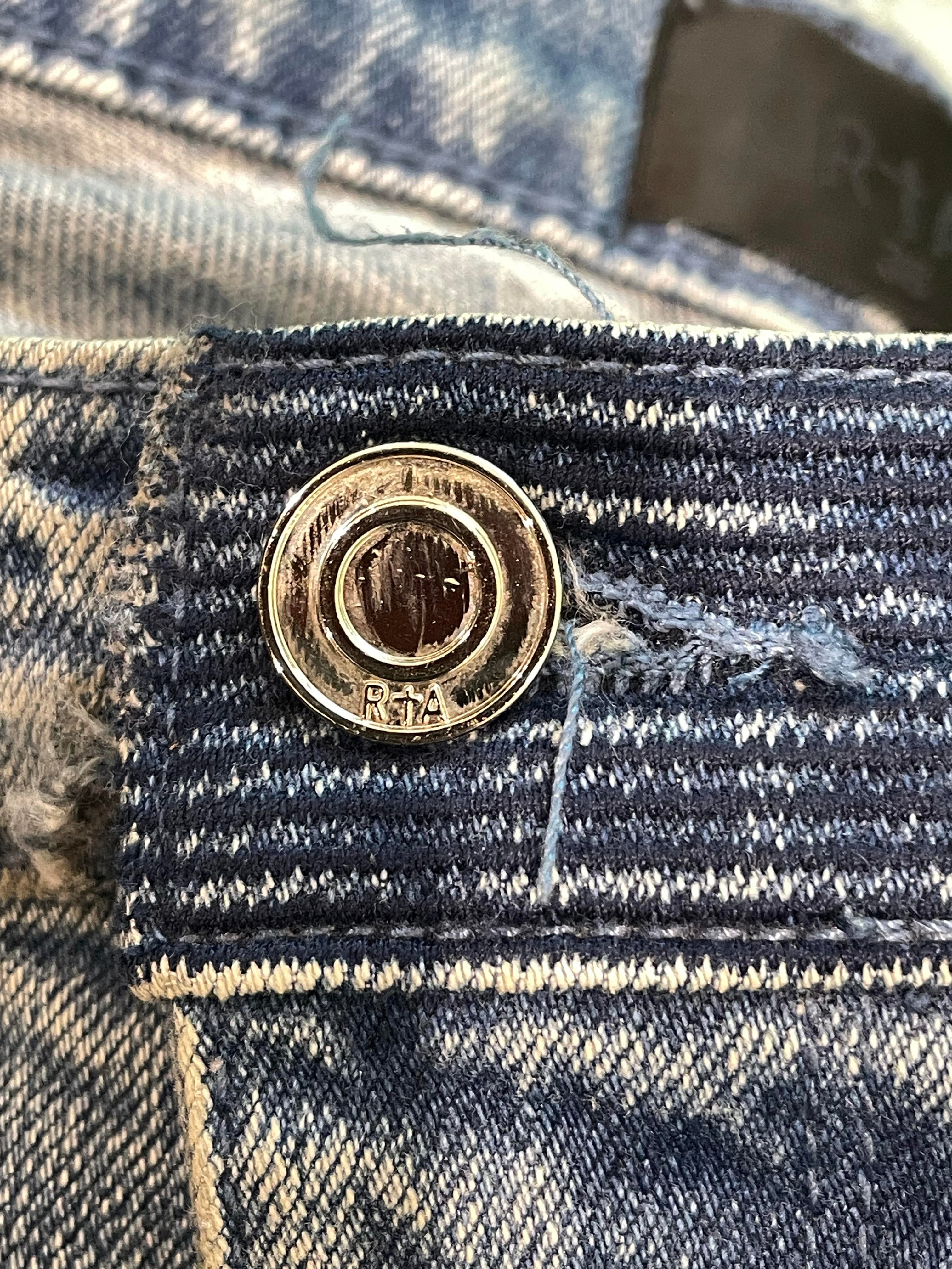 RTA "Cargo" Light Wash Blue Jeans